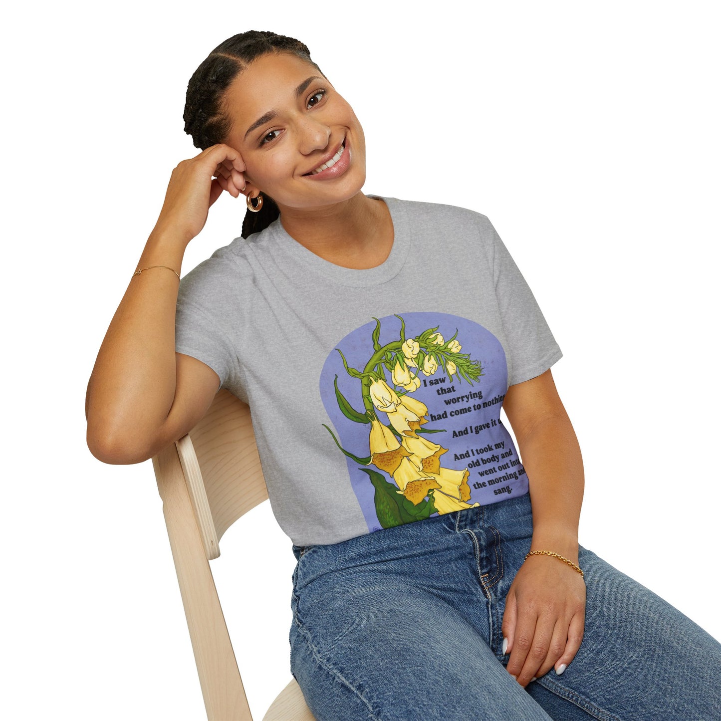I saw that worrying had come to nothing, Mary Oliver: Feminist Shirt