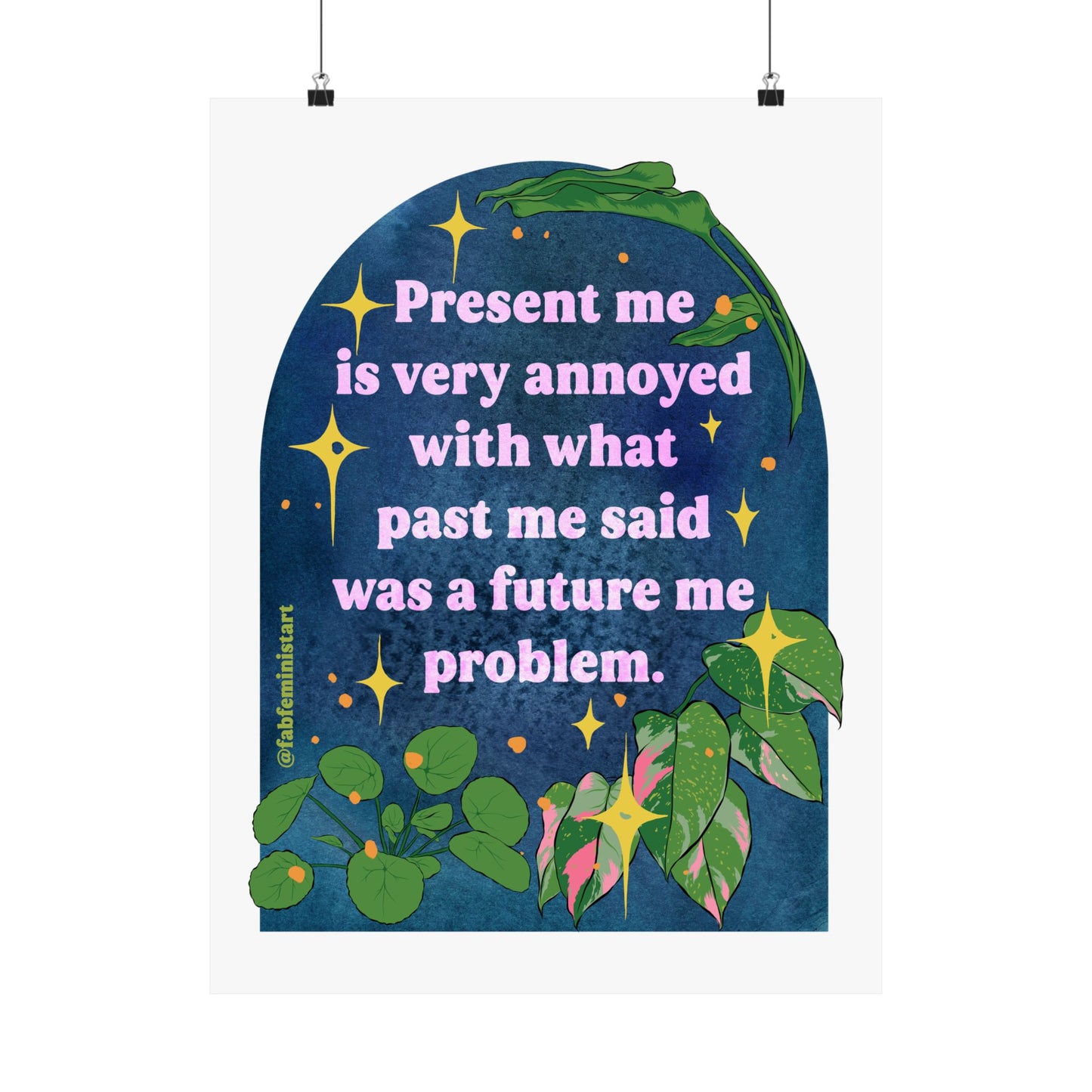 Inspirational Wall Art Print, Motivational Home Decor, Positive Quotes Poster, Gift for Friends, Modern Wall Decor