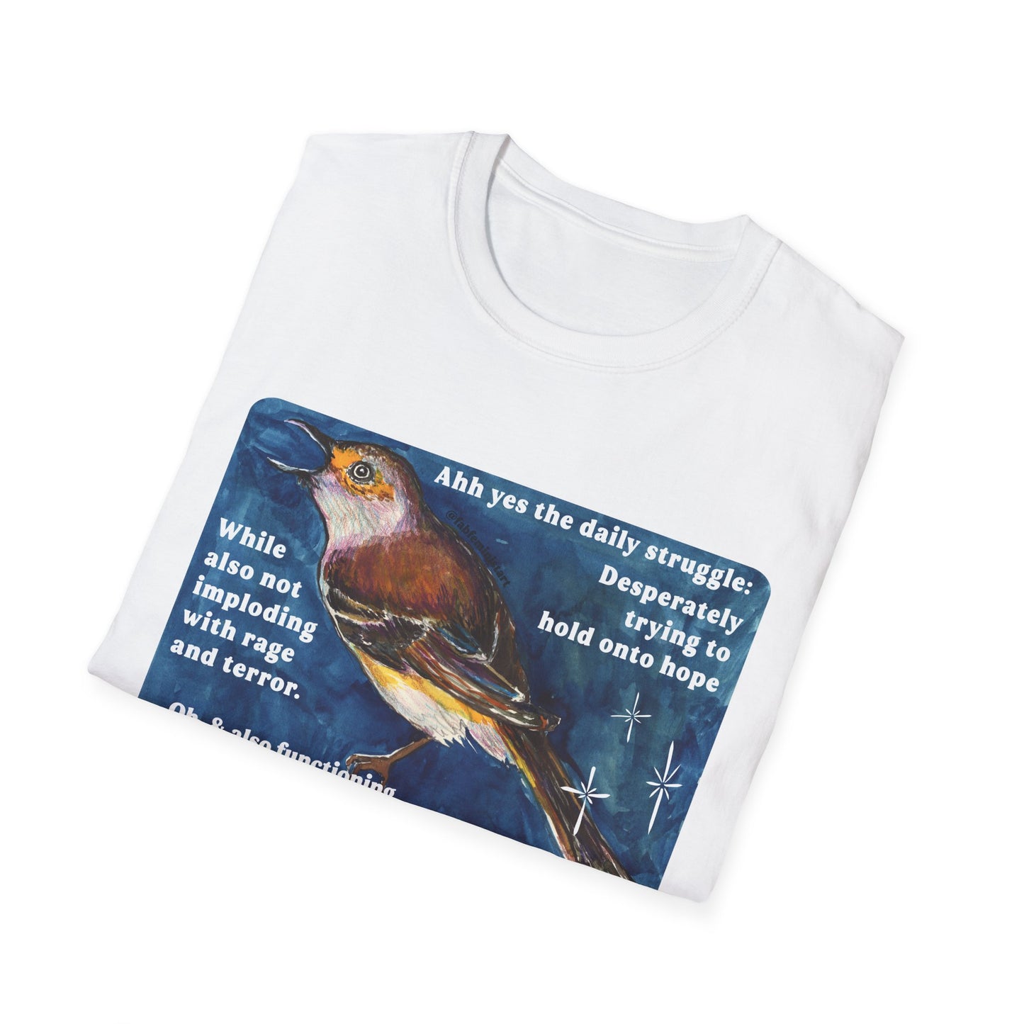 Ahh Yes The Daily Struggle: Mental Health Shirt