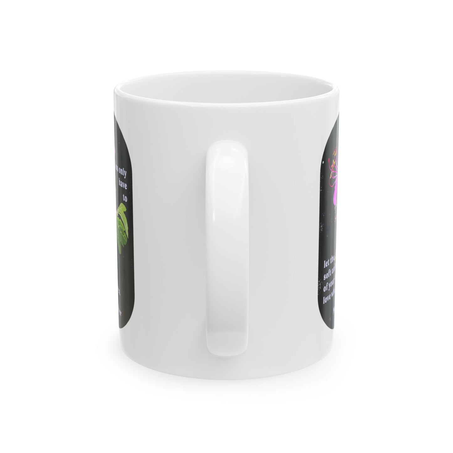 You only have to let the soft animal of your body love what it loves, Mary Oliver: Feminist Mug