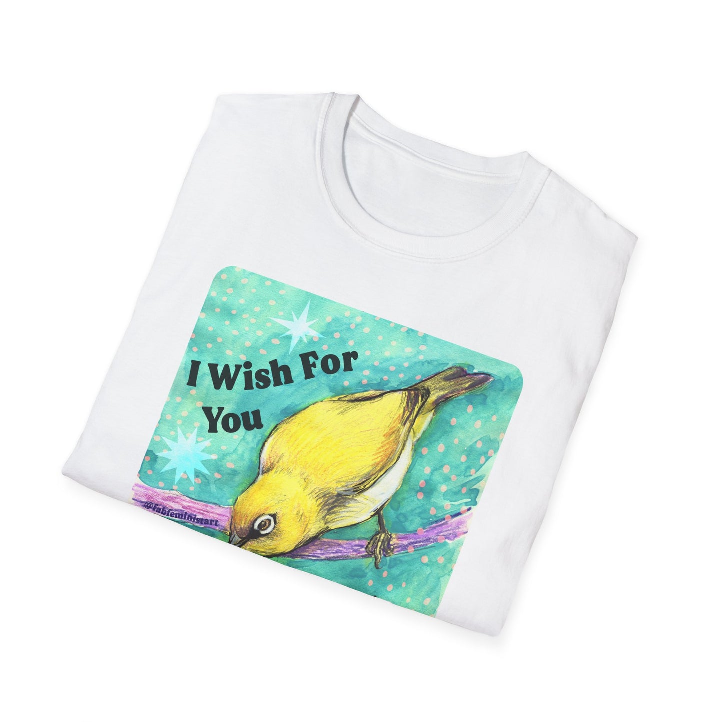 I Wish For You T-Shirt, Inspirational Tee, Gift for Immigrants, Unisex Softstyle Shirt, Nature Lover Apparel