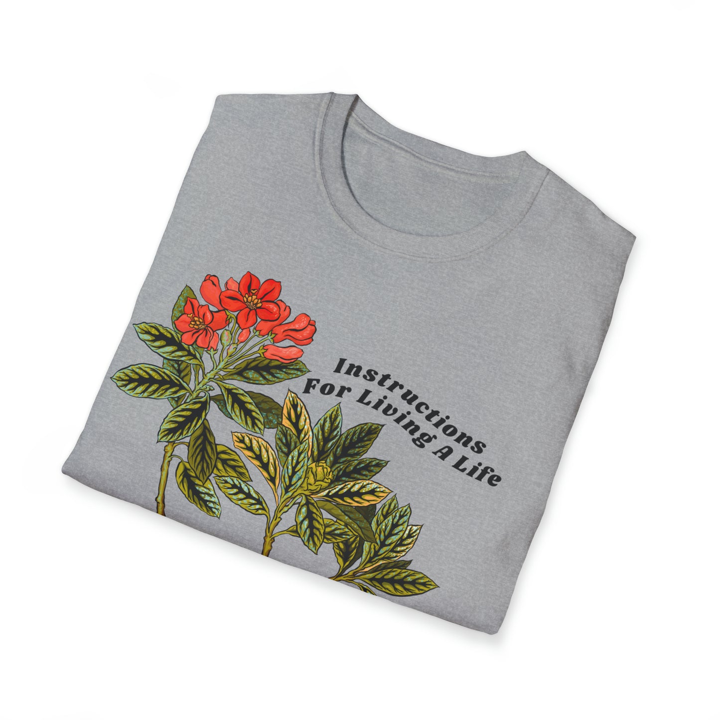Instructions For Living A Life, Mary Oliver: Feminist Shirt