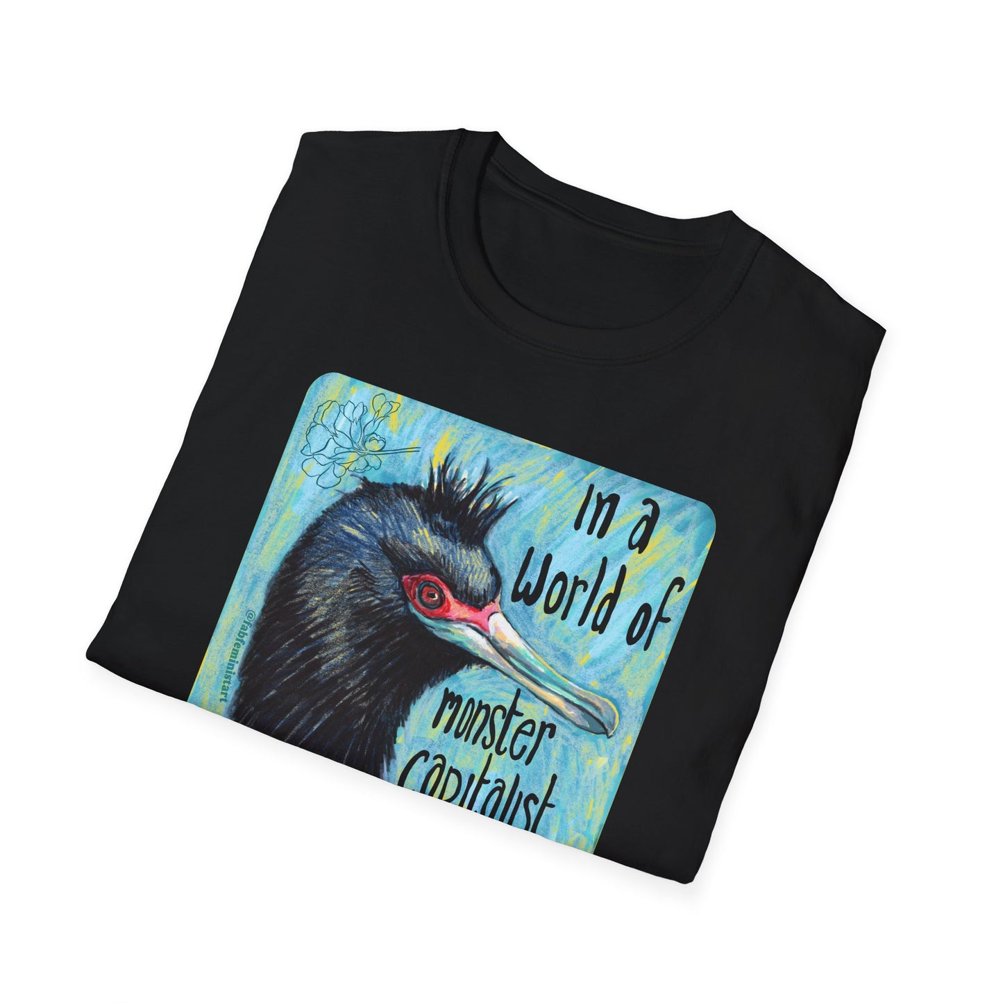 In a World of Monster Capitalist Oligarchs, Yes, I Will Be Difficult: Feminist Shirt