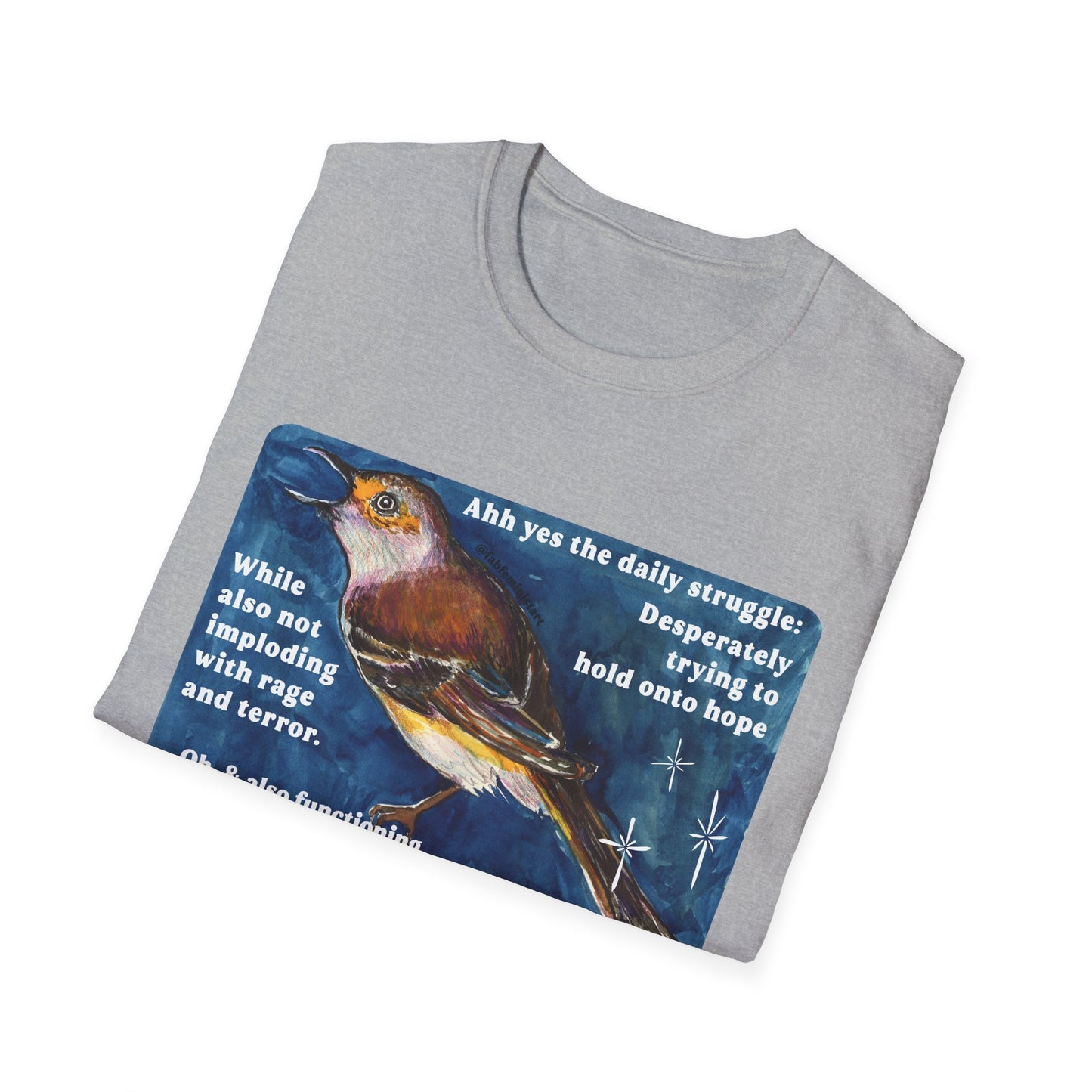 Ahh Yes The Daily Struggle: Mental Health Shirt