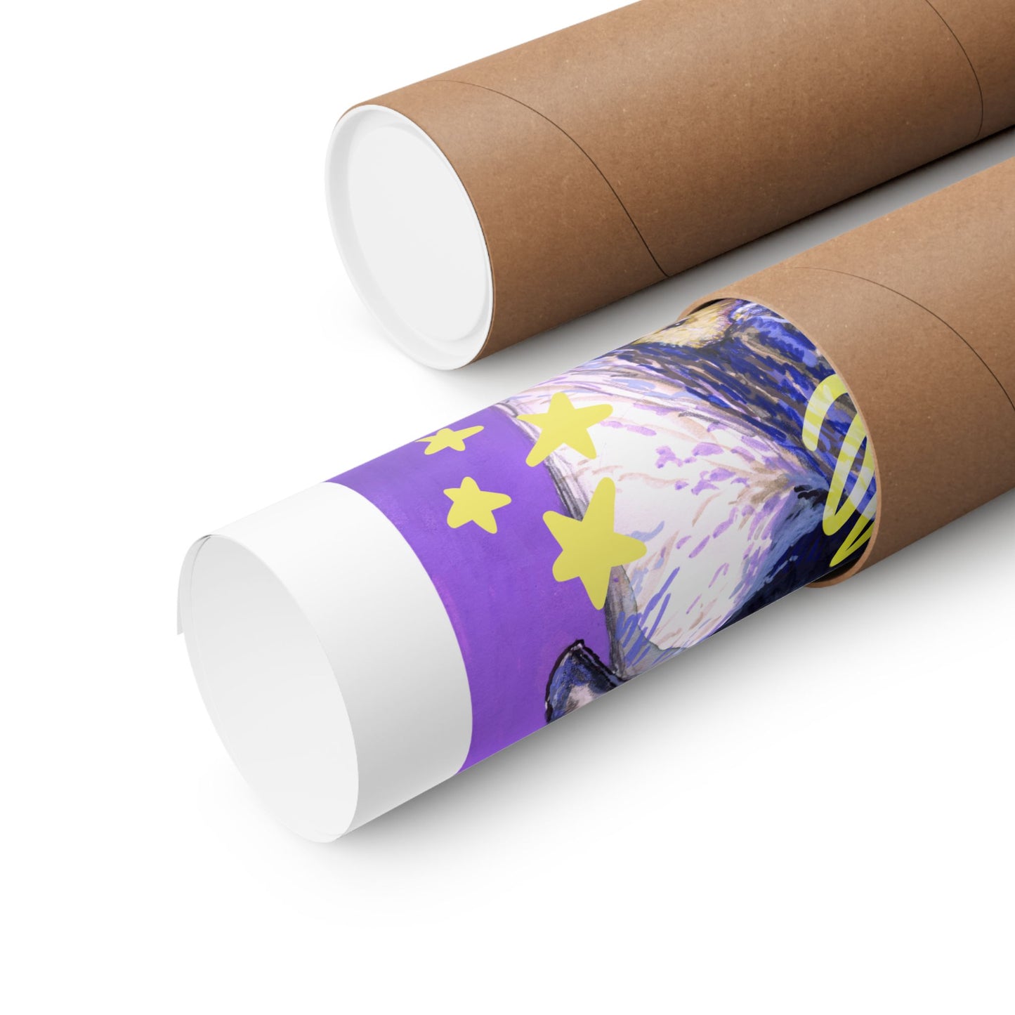 Communing With My Inner Gosling: Mental Health Art Print