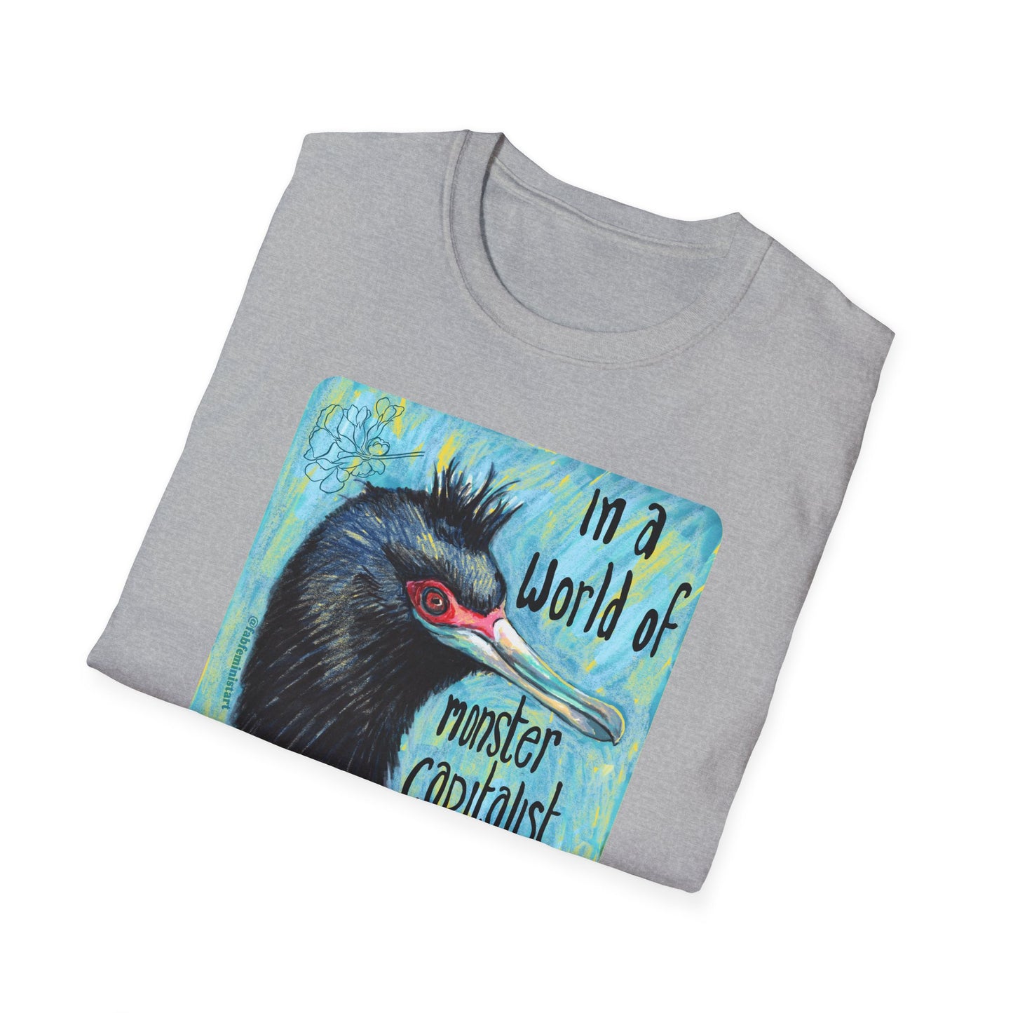 In a World of Monster Capitalist Oligarchs, Yes, I Will Be Difficult: Feminist Shirt