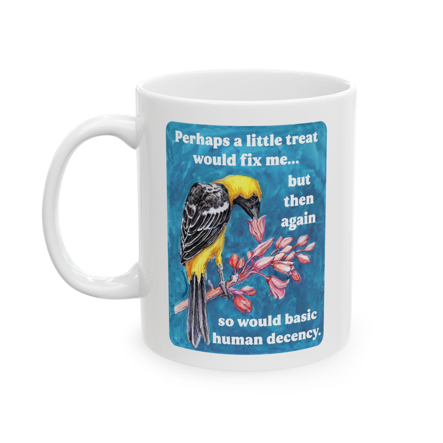 Perhaps a little treat would fix me but then again so would basic human decency: Feminist Mug