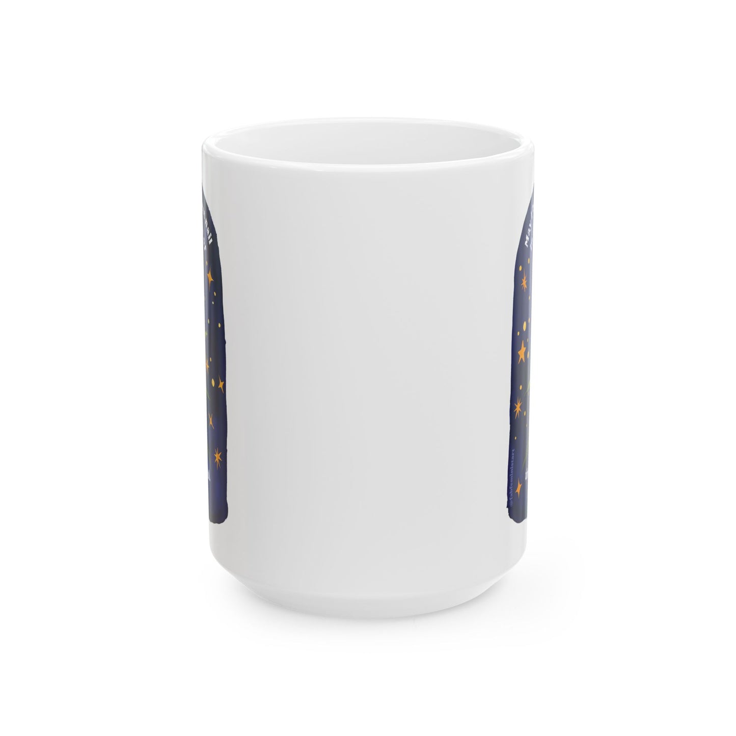 May I be the tiniest nail in the house of the Universe, tiny but useful, Mary Oliver: Literature Coffee Mug