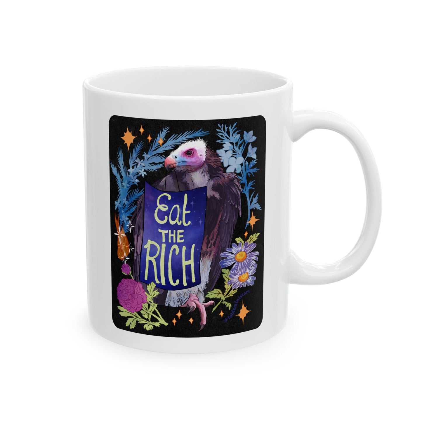 Eat The Rich: Feminist Mug