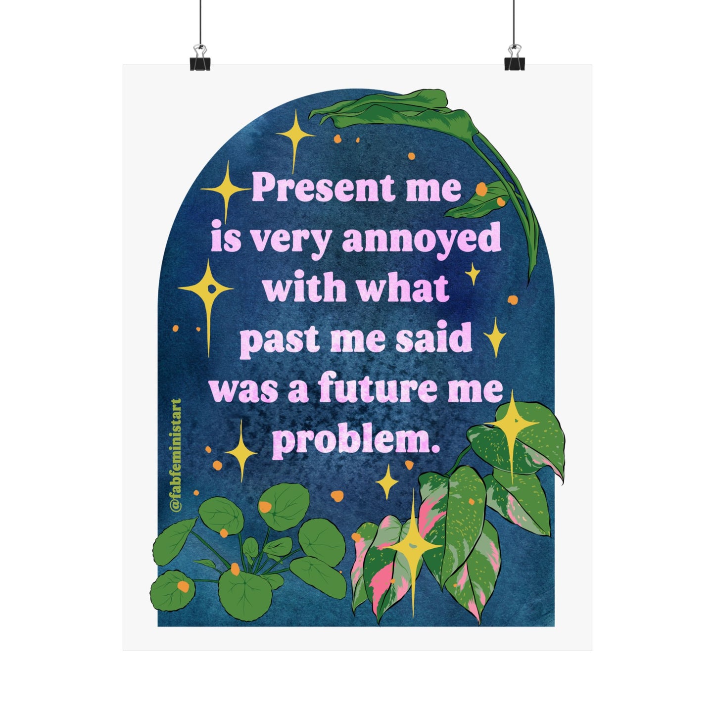 Inspirational Wall Art Print, Motivational Home Decor, Positive Quotes Poster, Gift for Friends, Modern Wall Decor