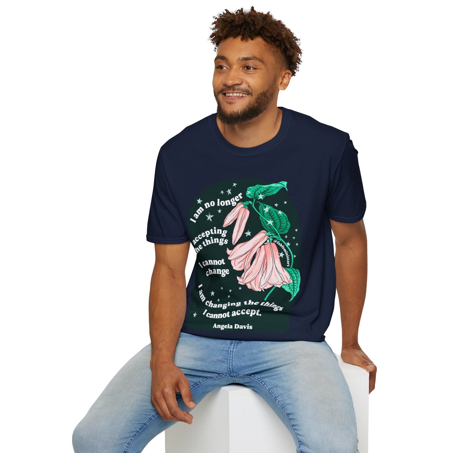 I am no longer accepting the things I cannot change, Angela Davis: Feminist Shirt