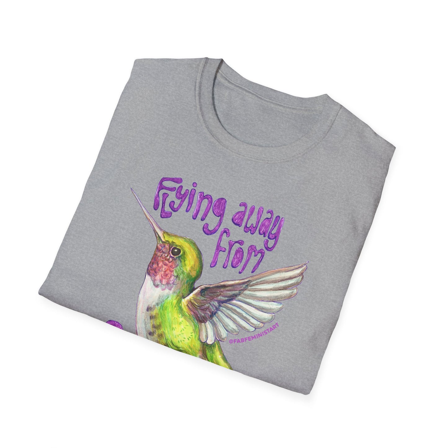 Flying Away From Patterns That Don't Serve Me: Mental Health Shirt
