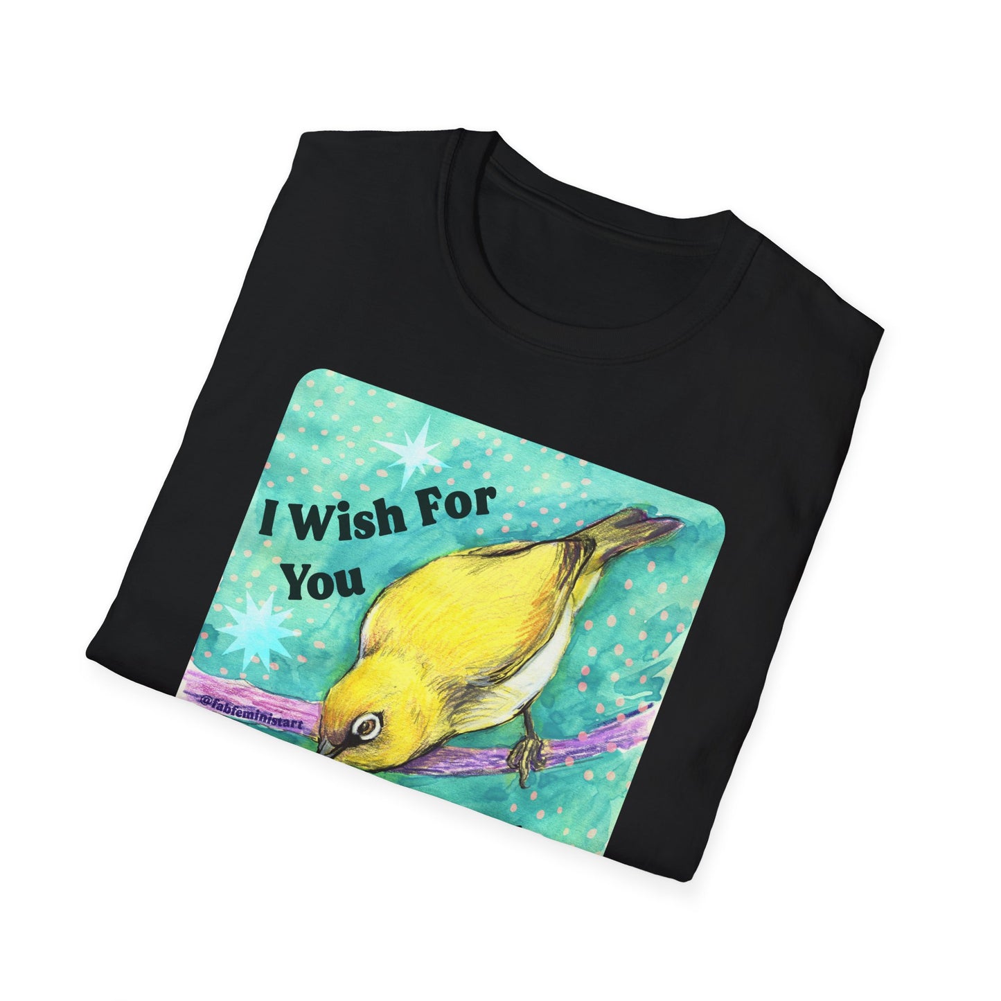 I Wish For You T-Shirt, Inspirational Tee, Gift for Immigrants, Unisex Softstyle Shirt, Nature Lover Apparel