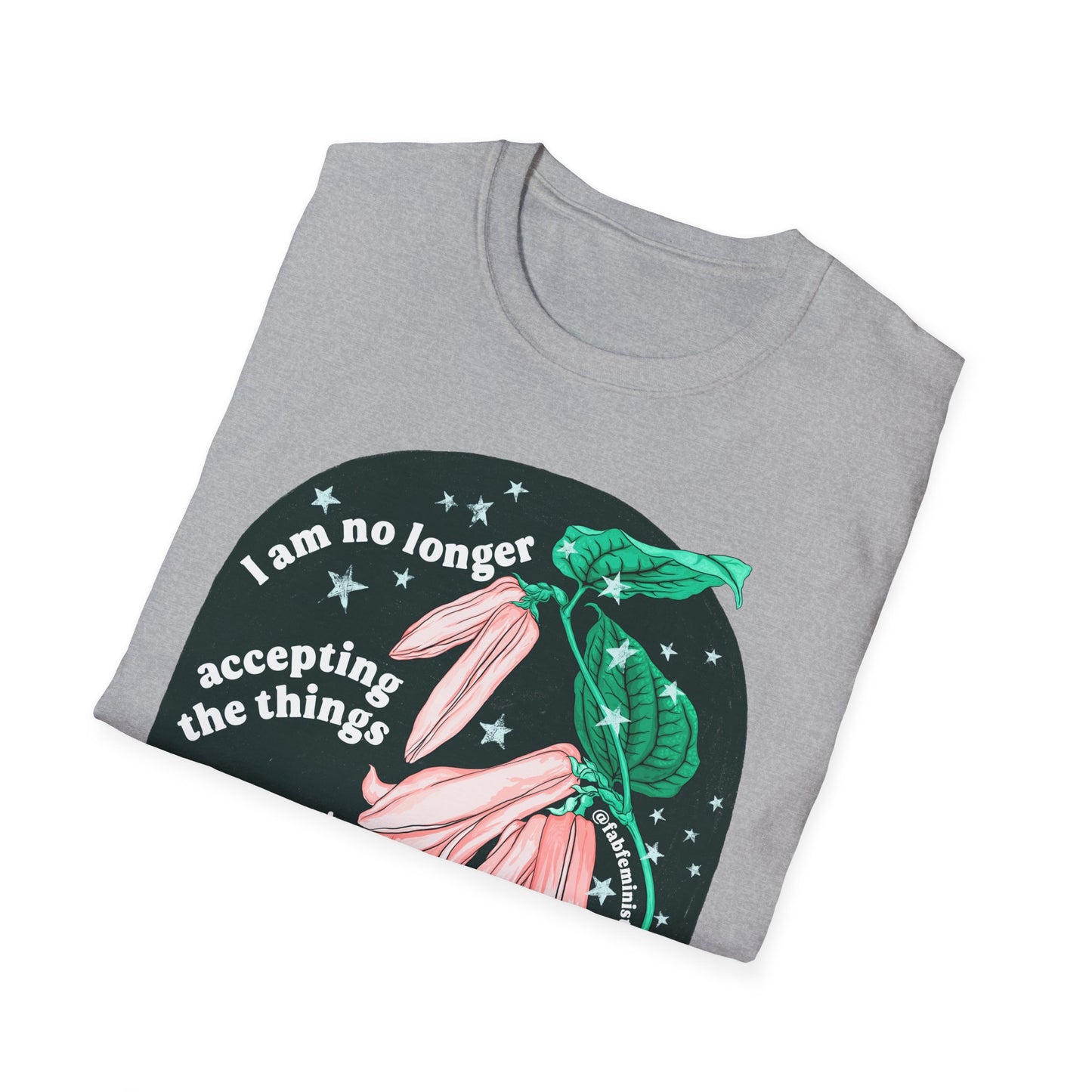 I am no longer accepting the things I cannot change, Angela Davis: Feminist Shirt