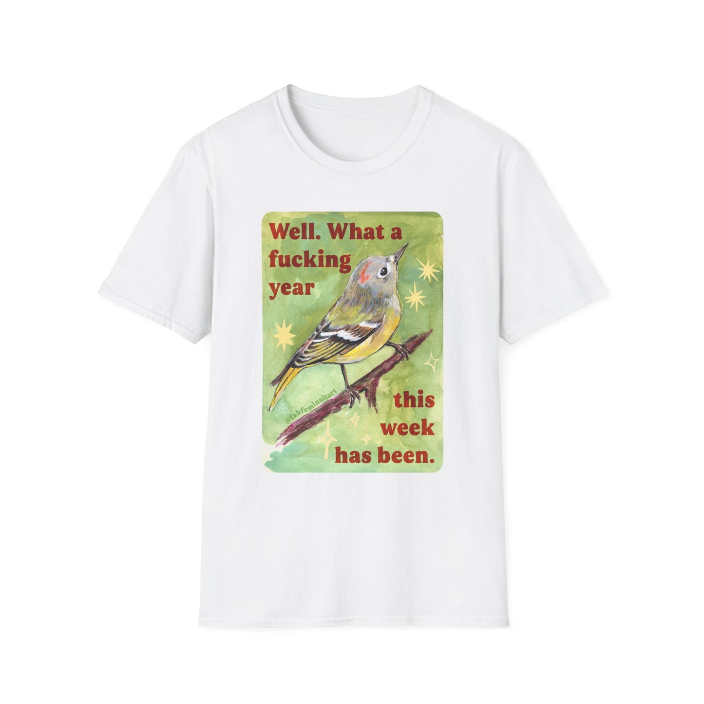 Well. What a fucking year this week has been: Mental Health Shirt