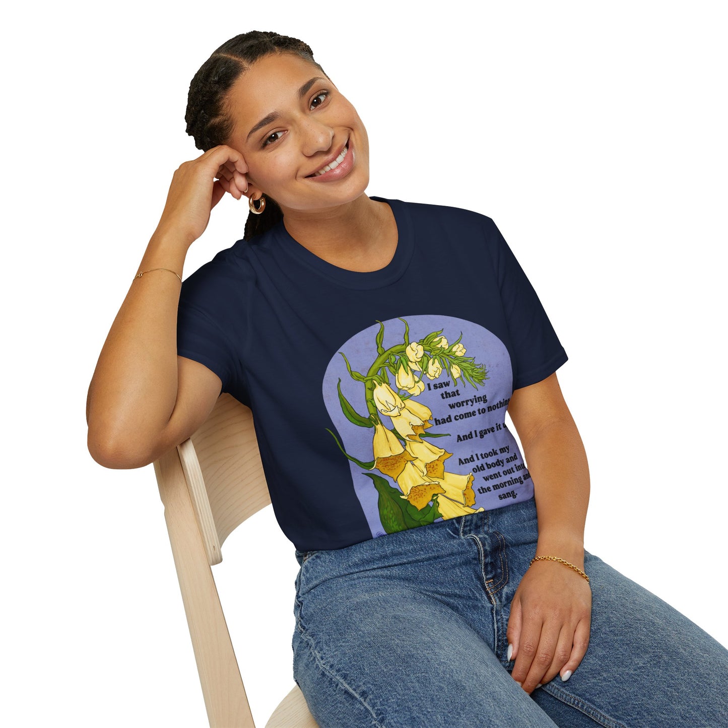 I saw that worrying had come to nothing, Mary Oliver: Feminist Shirt