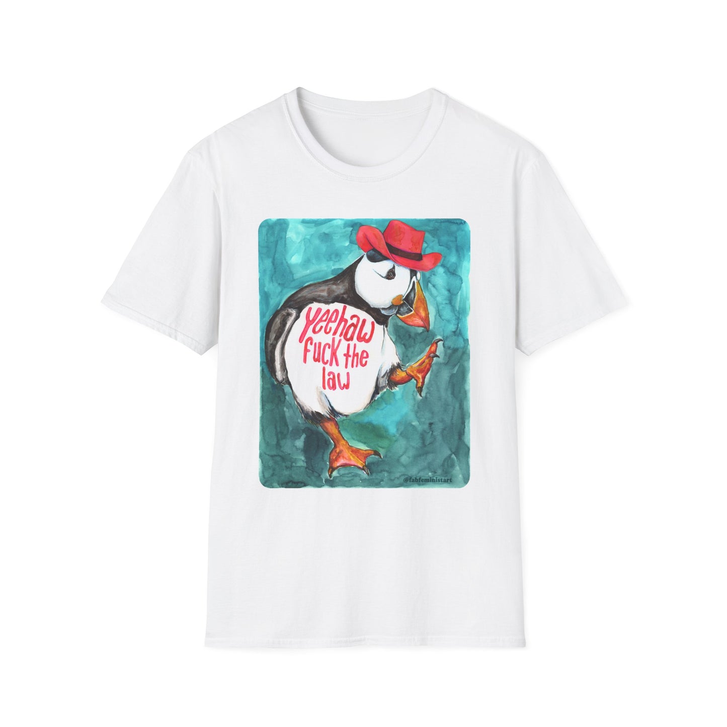 Yeehaw Fuck the Law: Feminist shirt