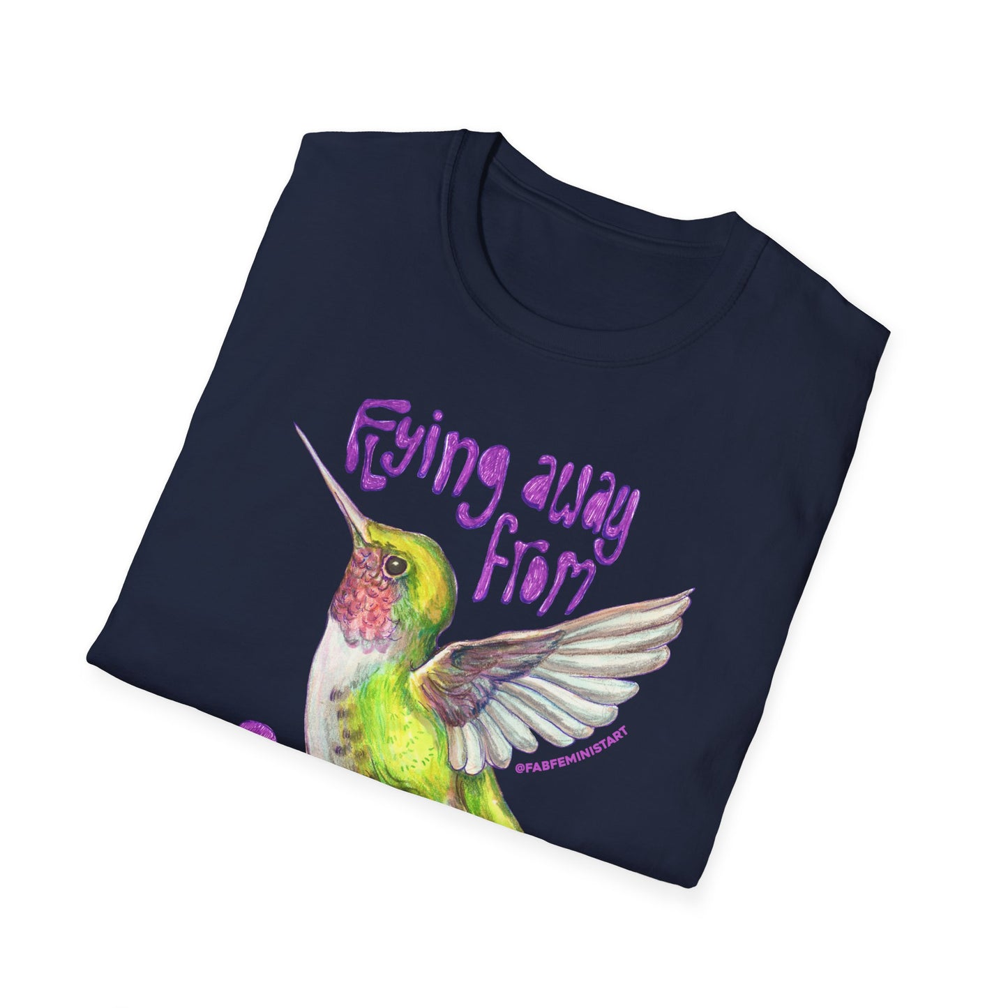 Flying Away From Patterns That Don't Serve Me: Mental Health Shirt
