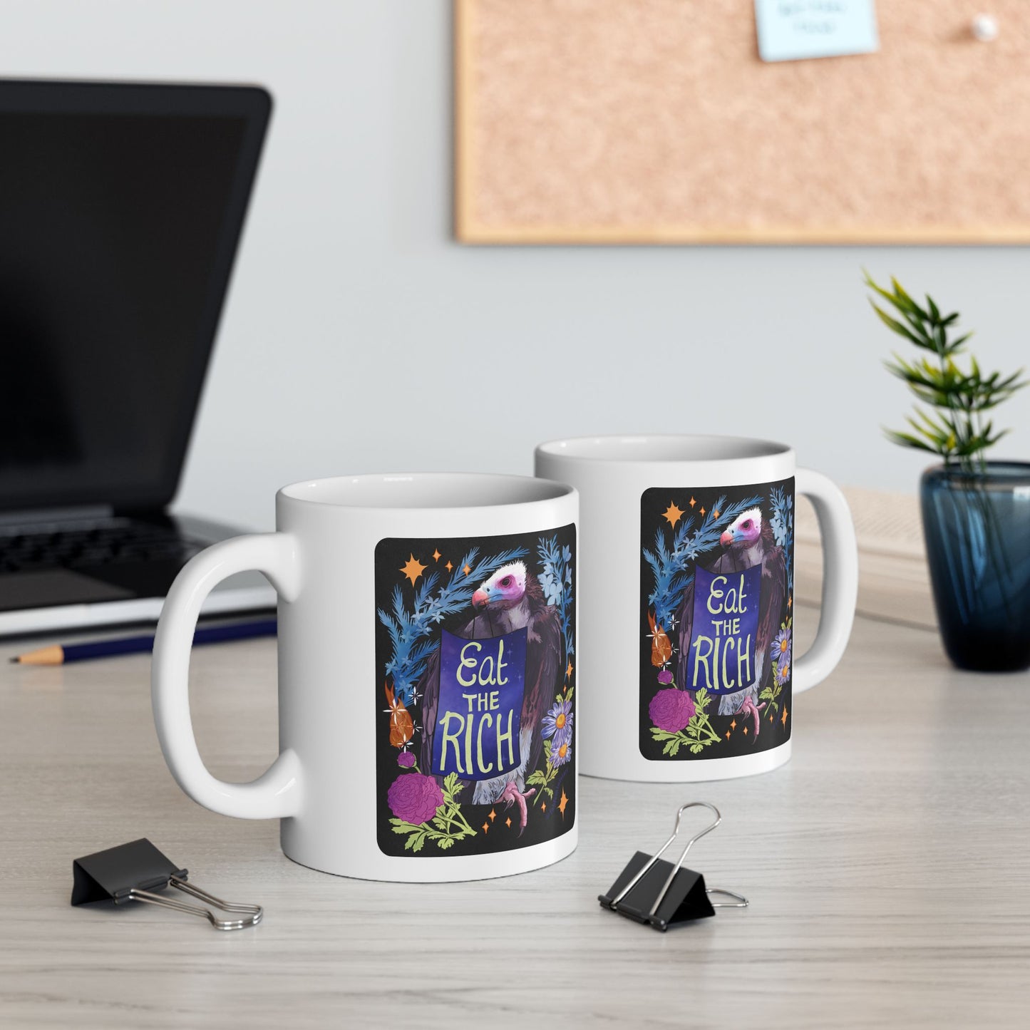 Eat The Rich: Feminist Mug