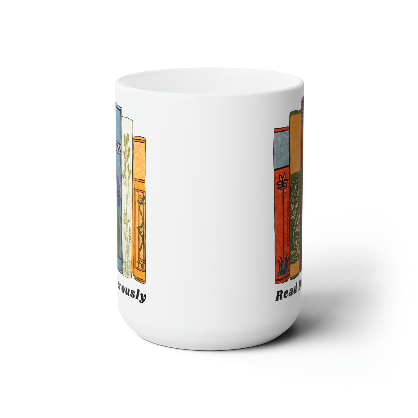 Read Dangerously: Book Lover Mug
