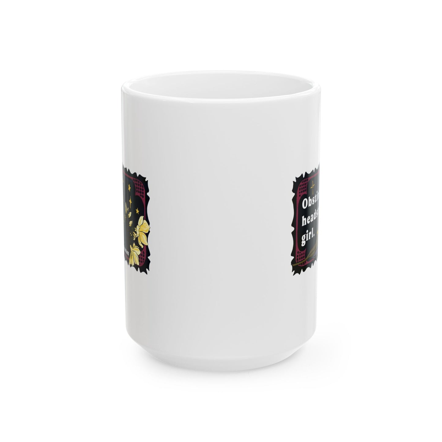 Obstinate headstrong girl, Jane Austen: Feminist Mug
