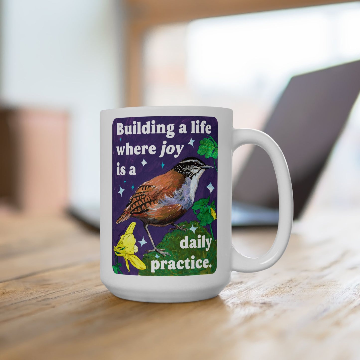 Building a life where joy is a daily practice: feminist mug