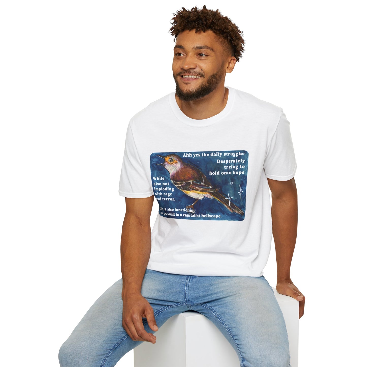 Ahh Yes The Daily Struggle: Mental Health Shirt