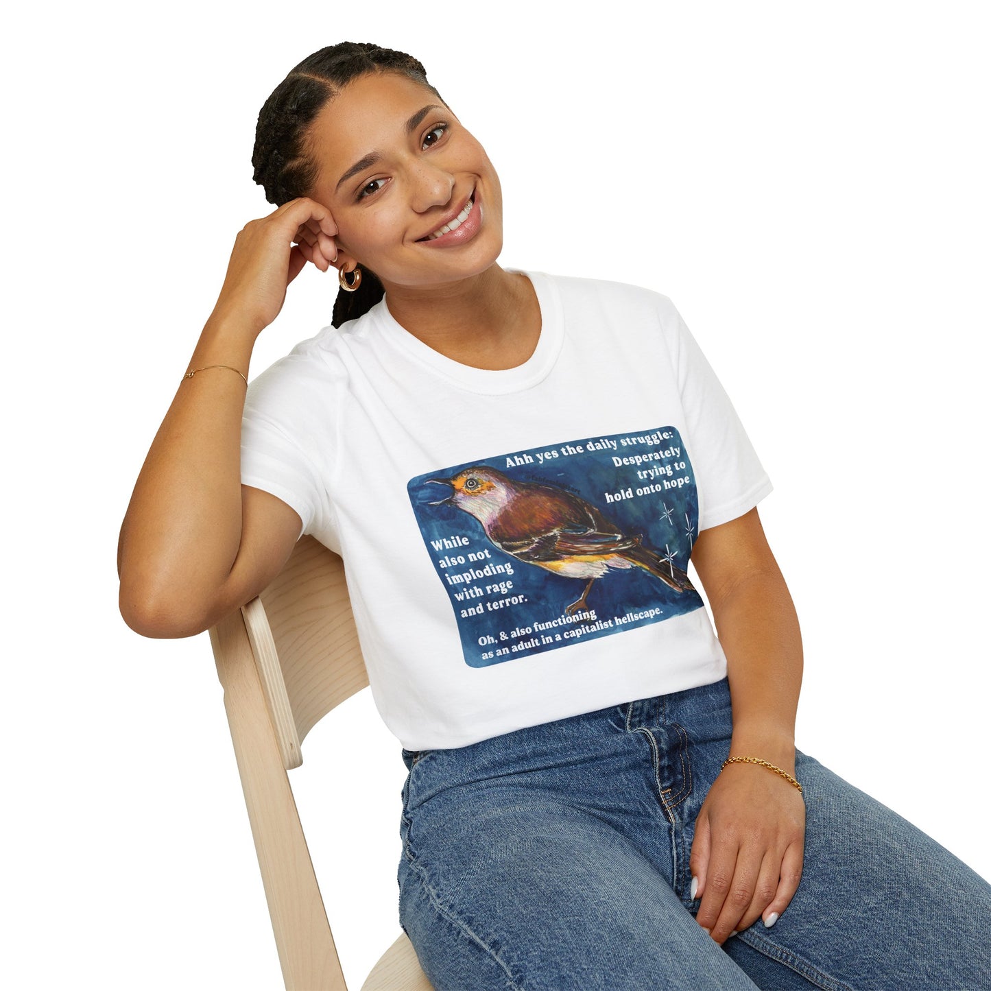 Ahh Yes The Daily Struggle: Mental Health Shirt