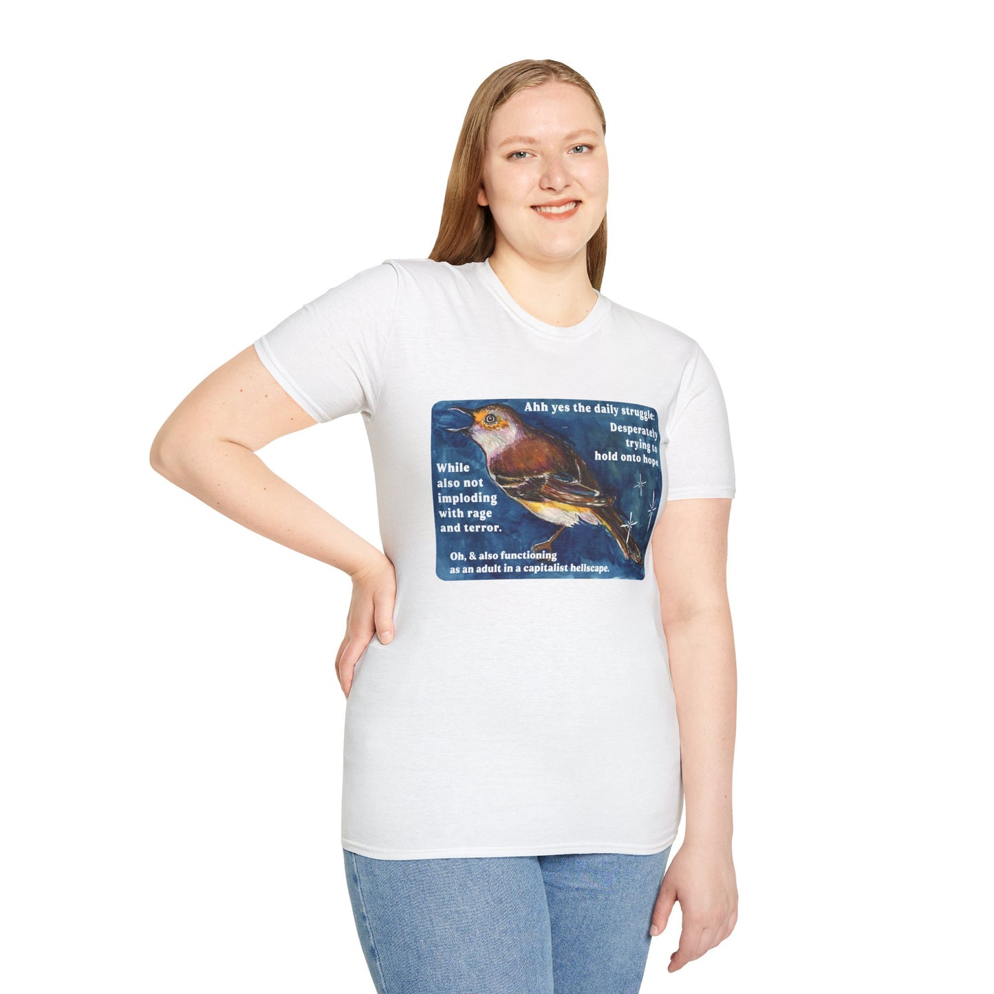 Ahh Yes The Daily Struggle: Mental Health Shirt