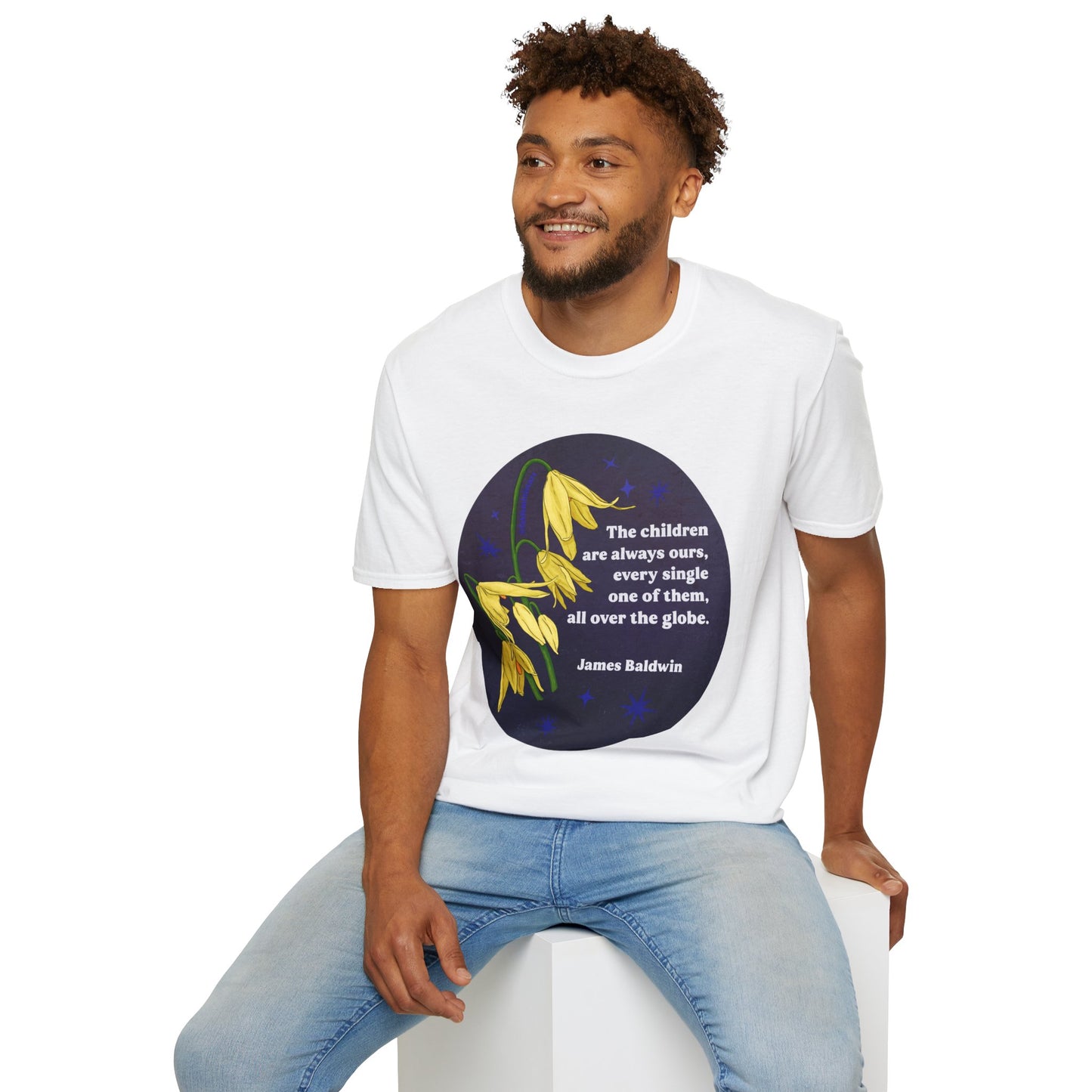 The children are always ours, every single one of them, all over the globe, James Baldwin: Feminist Shirt