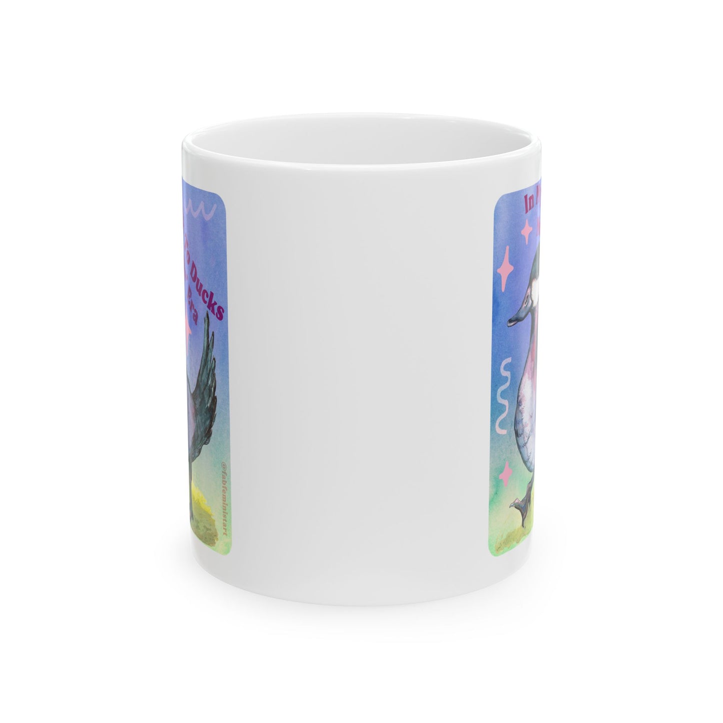 In my Talk To Ducks Not Cops era: Feminist Mug