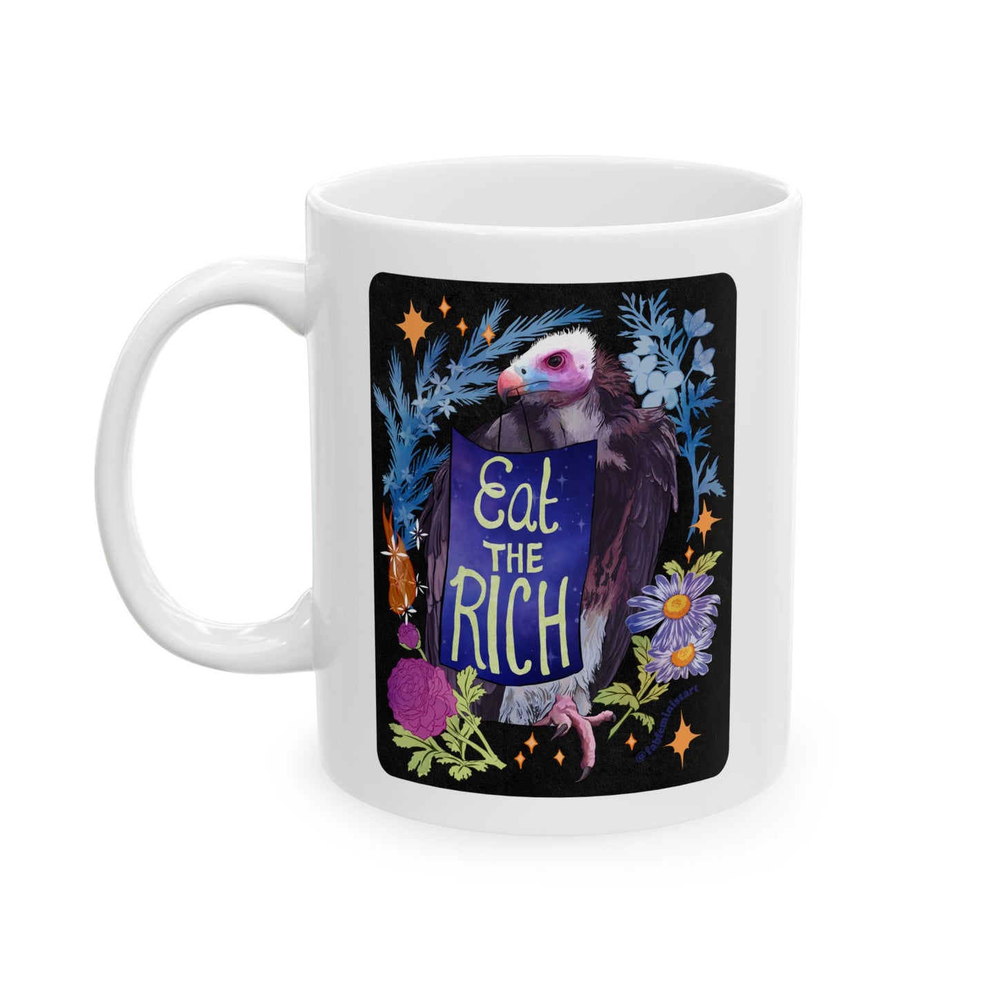 Eat The Rich: Feminist Mug