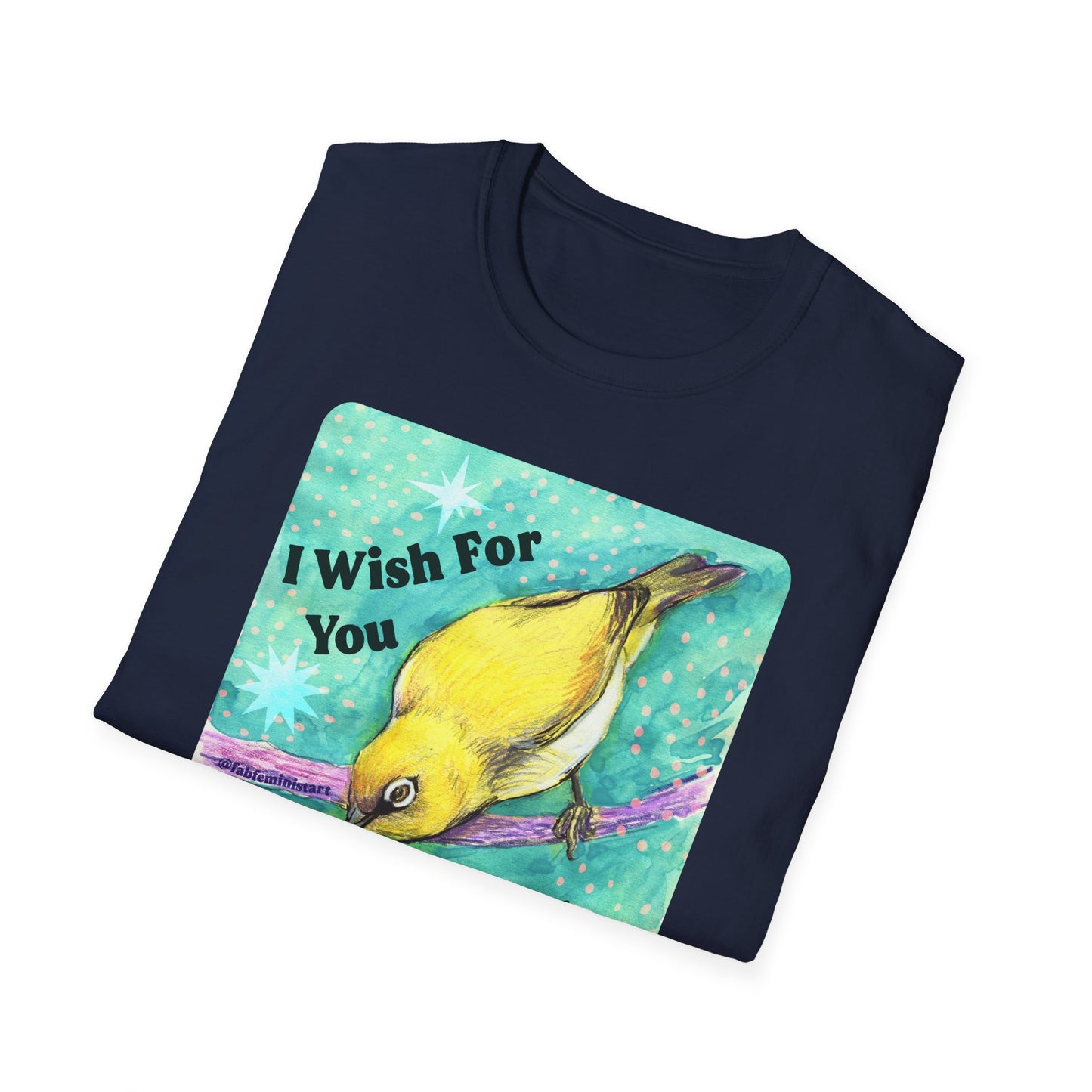 I Wish For You T-Shirt, Inspirational Tee, Gift for Immigrants, Unisex Softstyle Shirt, Nature Lover Apparel