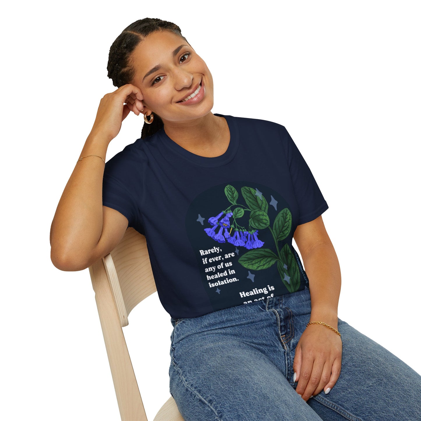 Rarely, if ever, are any of us healed in isolation. Healing is an act of communion, bell hooks: Feminist Shirt