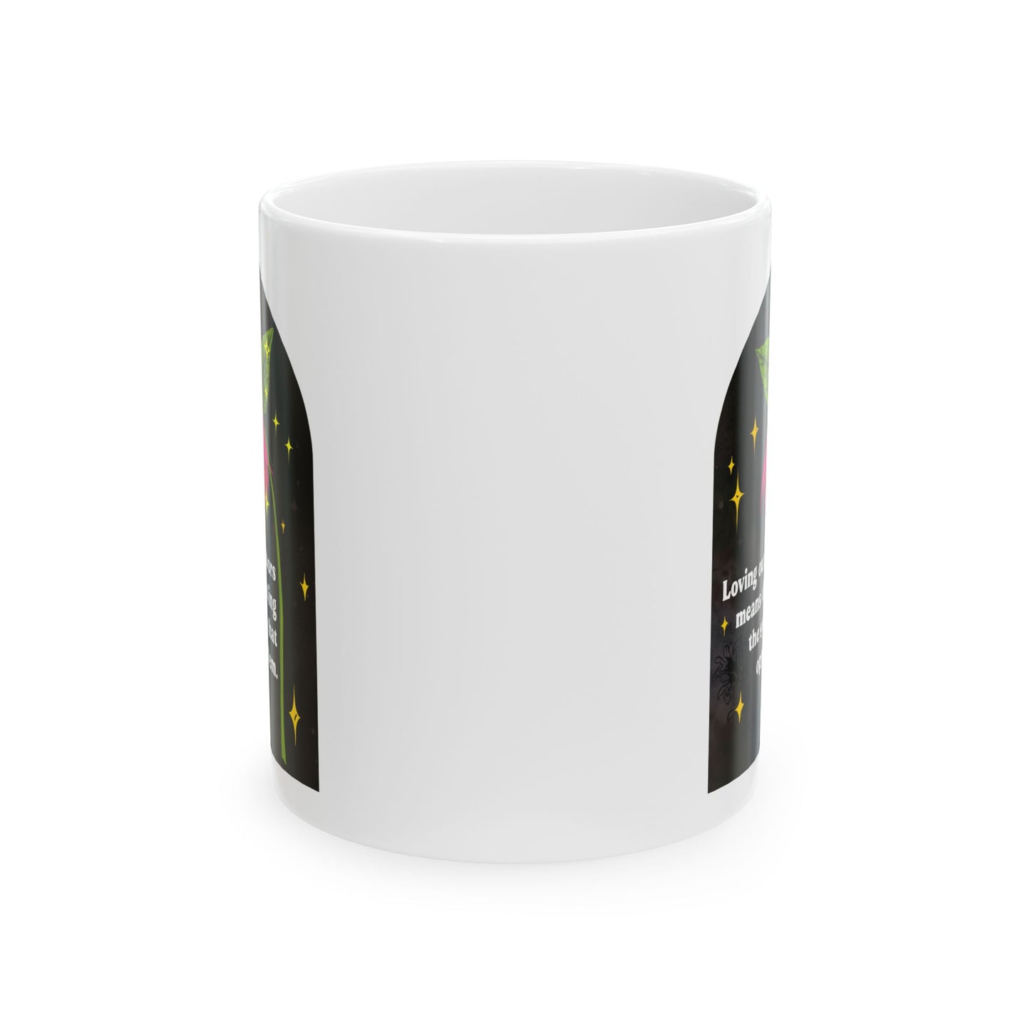 Loving our neighbors means dismantling the systems that oppress them: Feminist Mug