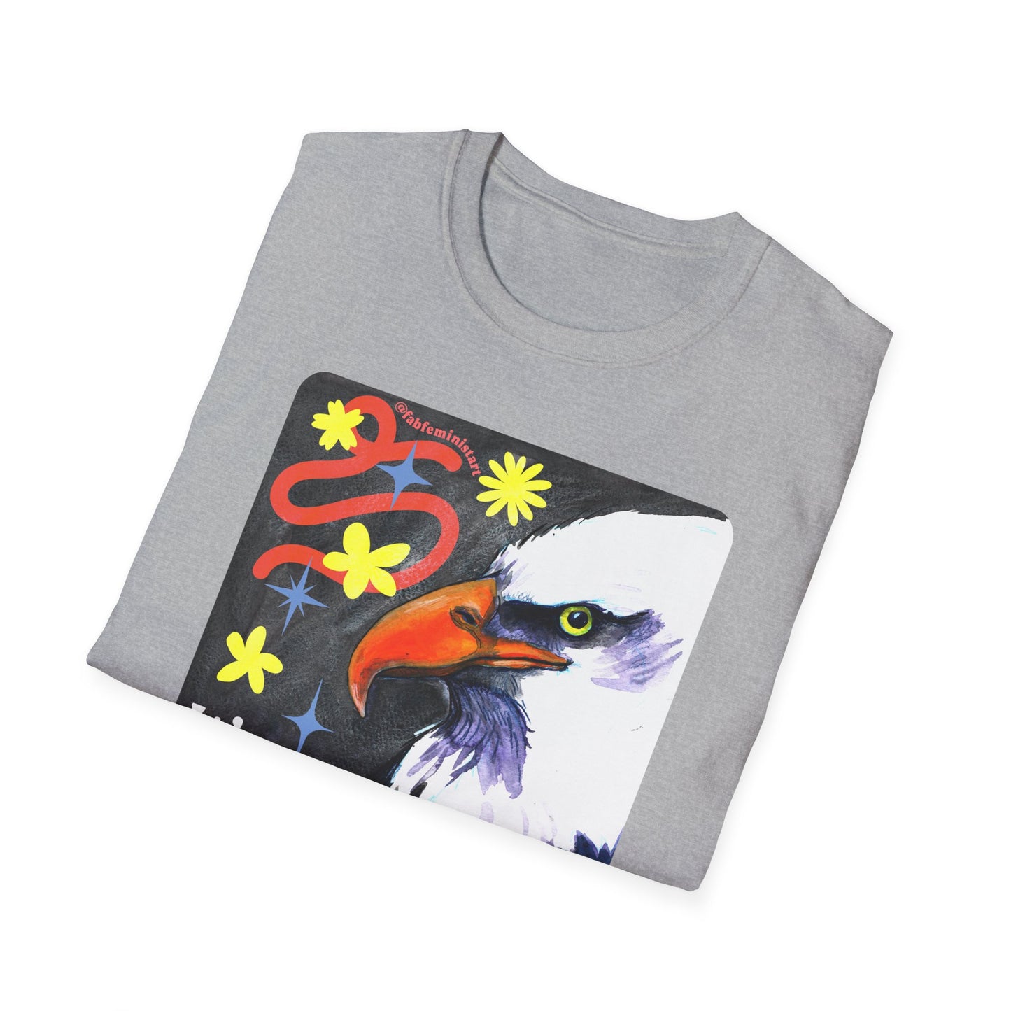 It's giving front page obituary energy: Feminist Shirt