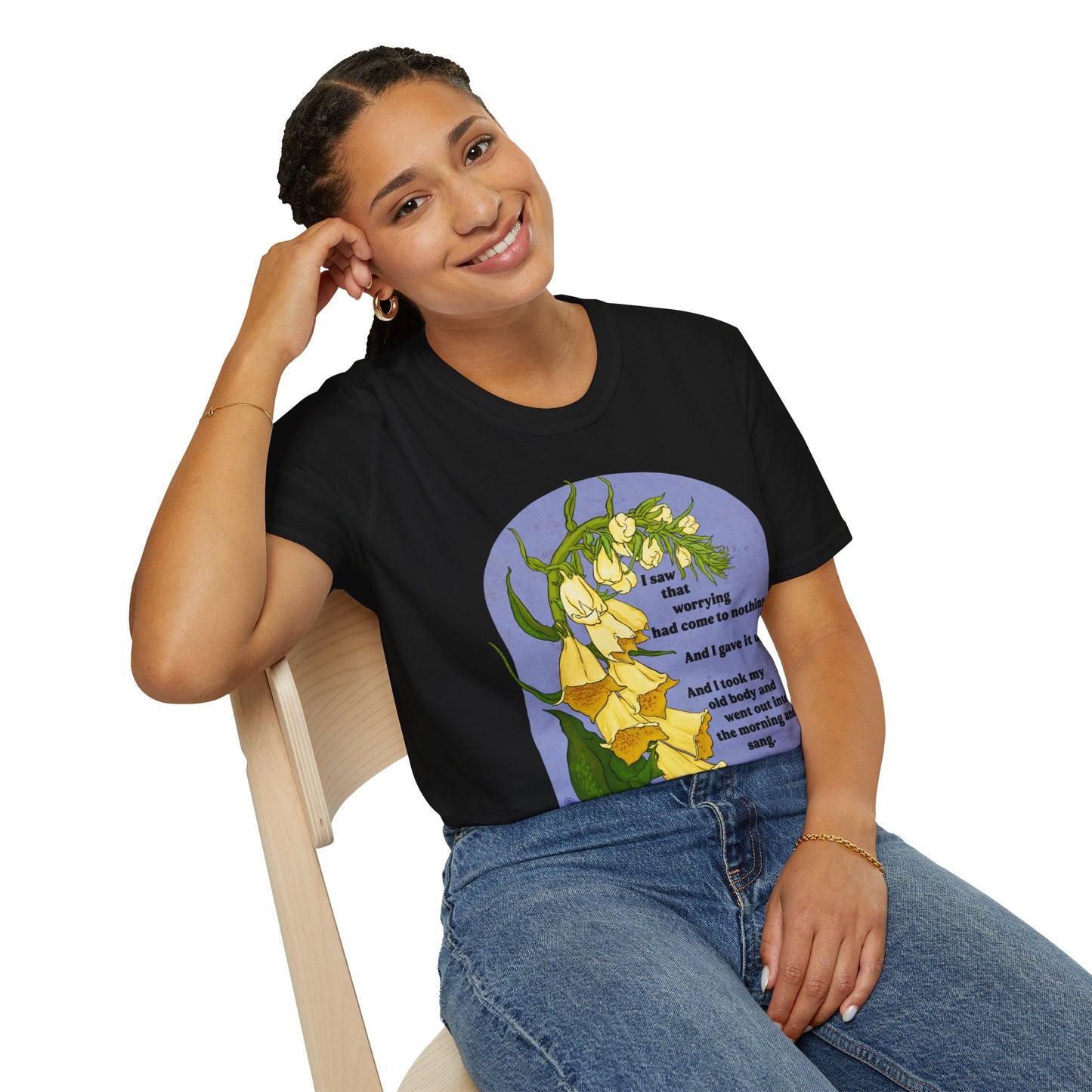 I saw that worrying had come to nothing, Mary Oliver: Feminist Shirt