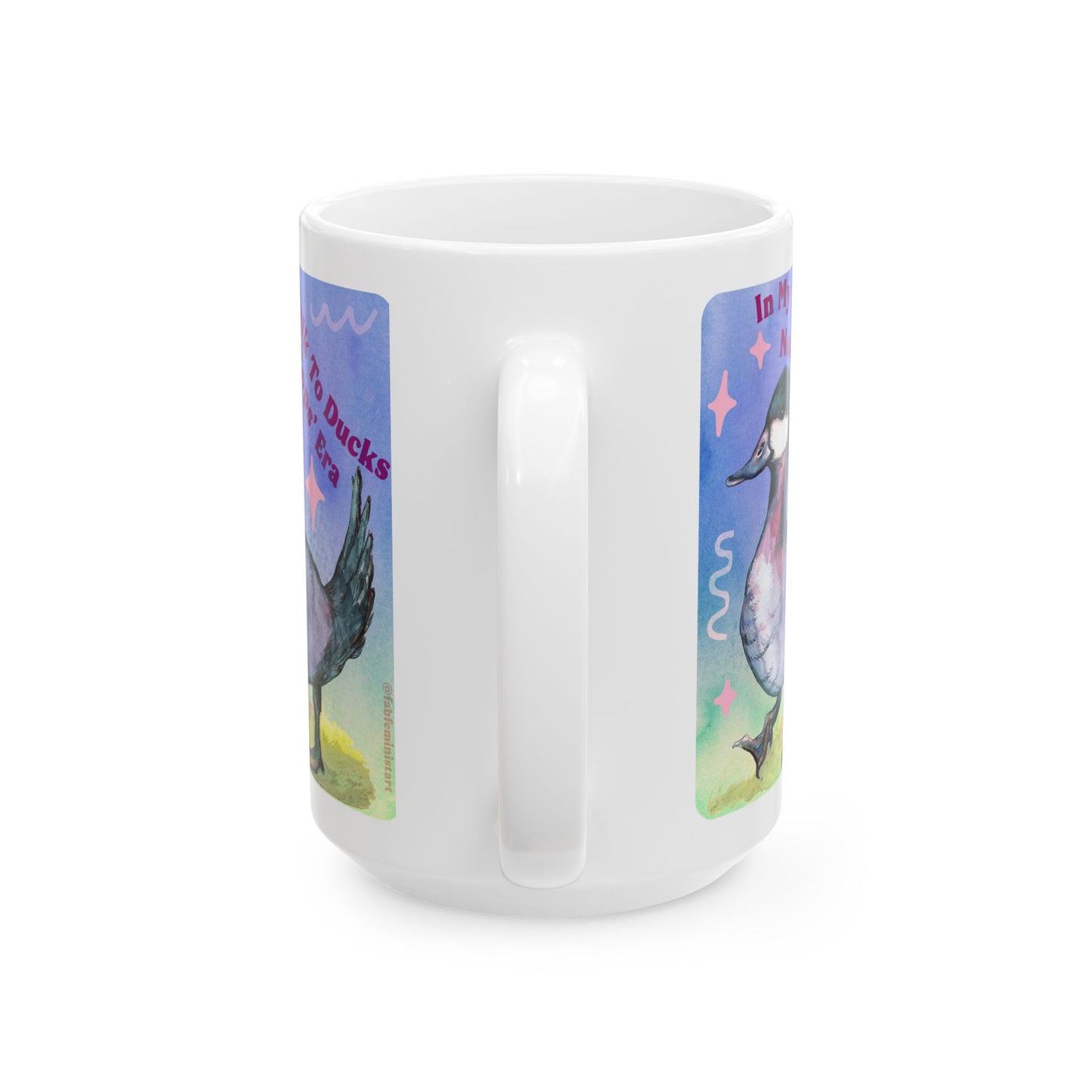 In my Talk To Ducks Not Cops era: Feminist Mug