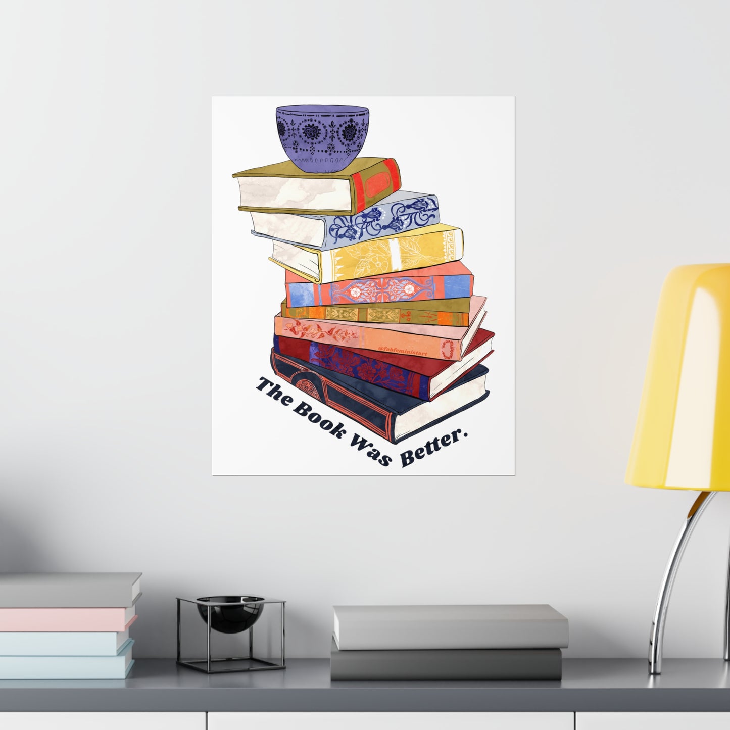 The Book Was Better: Reading Poster