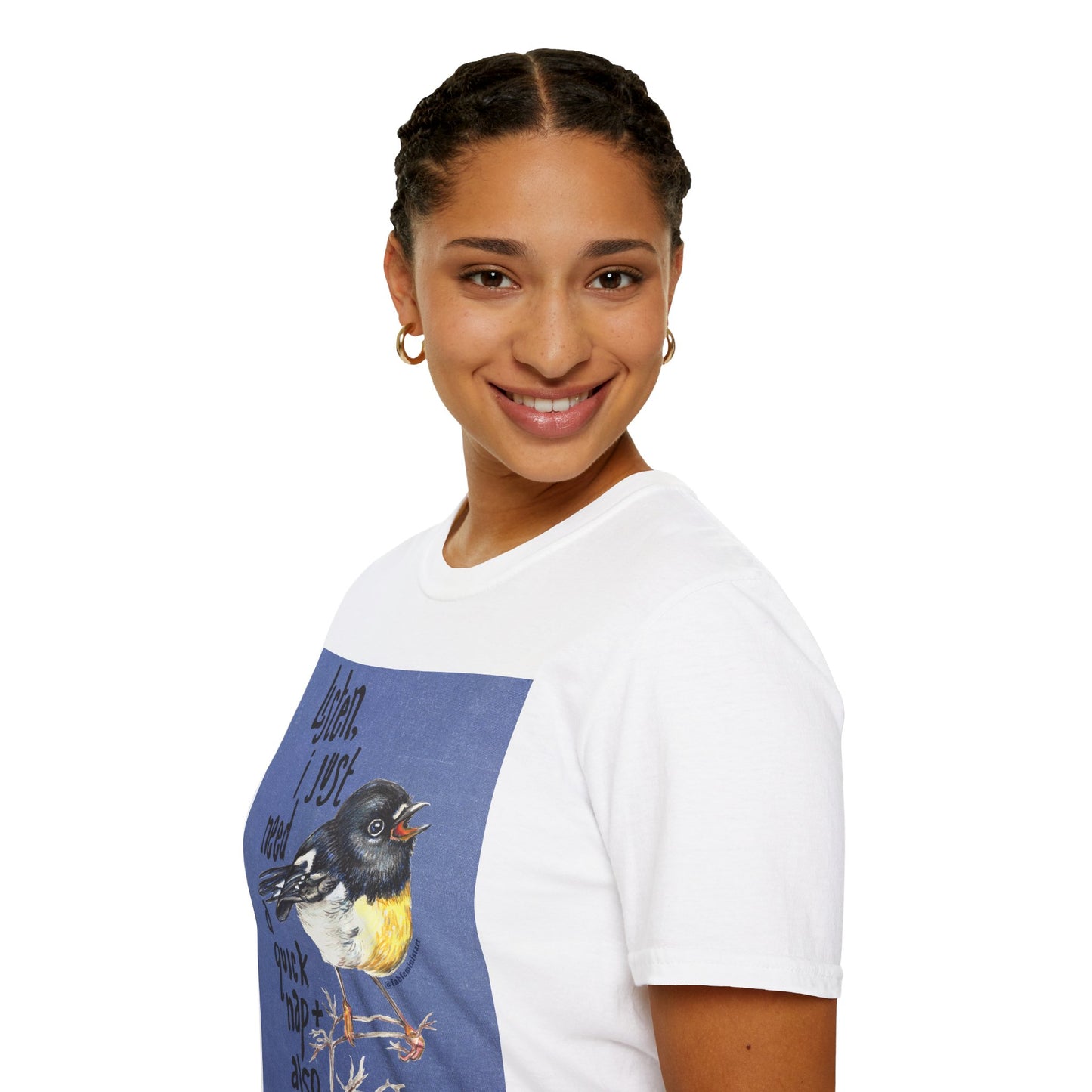 Listen I Just Need A Quick Nap and Also A Better World: Mental Health Shirt