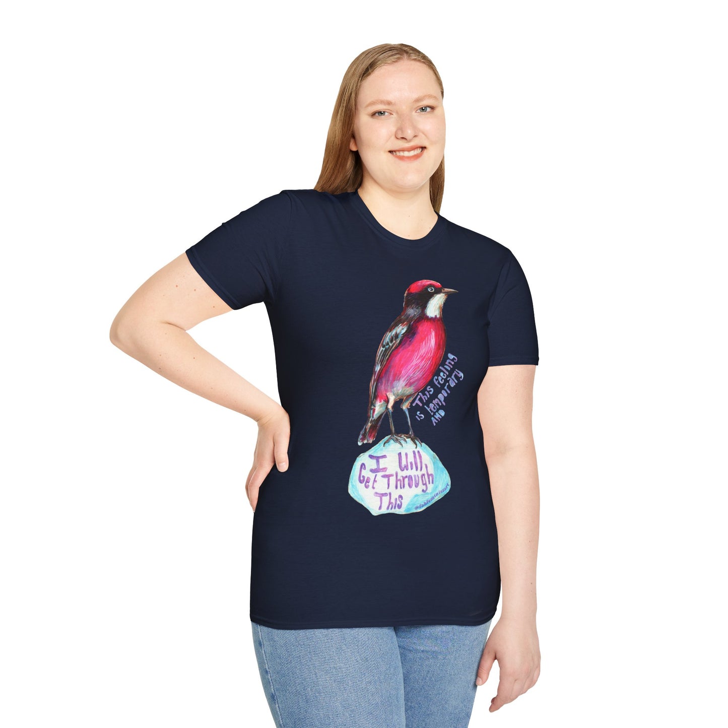 This Feeling Is Temporary And I Will Get Through This: Mental Health Shirt