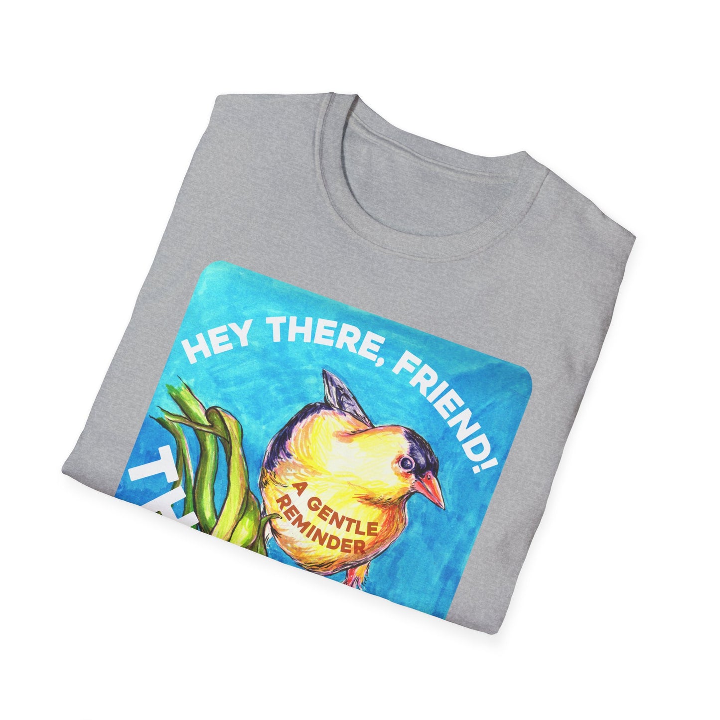 Hey There Friend Anxious Thoughts Aren't Facts: Mental Health Shirt