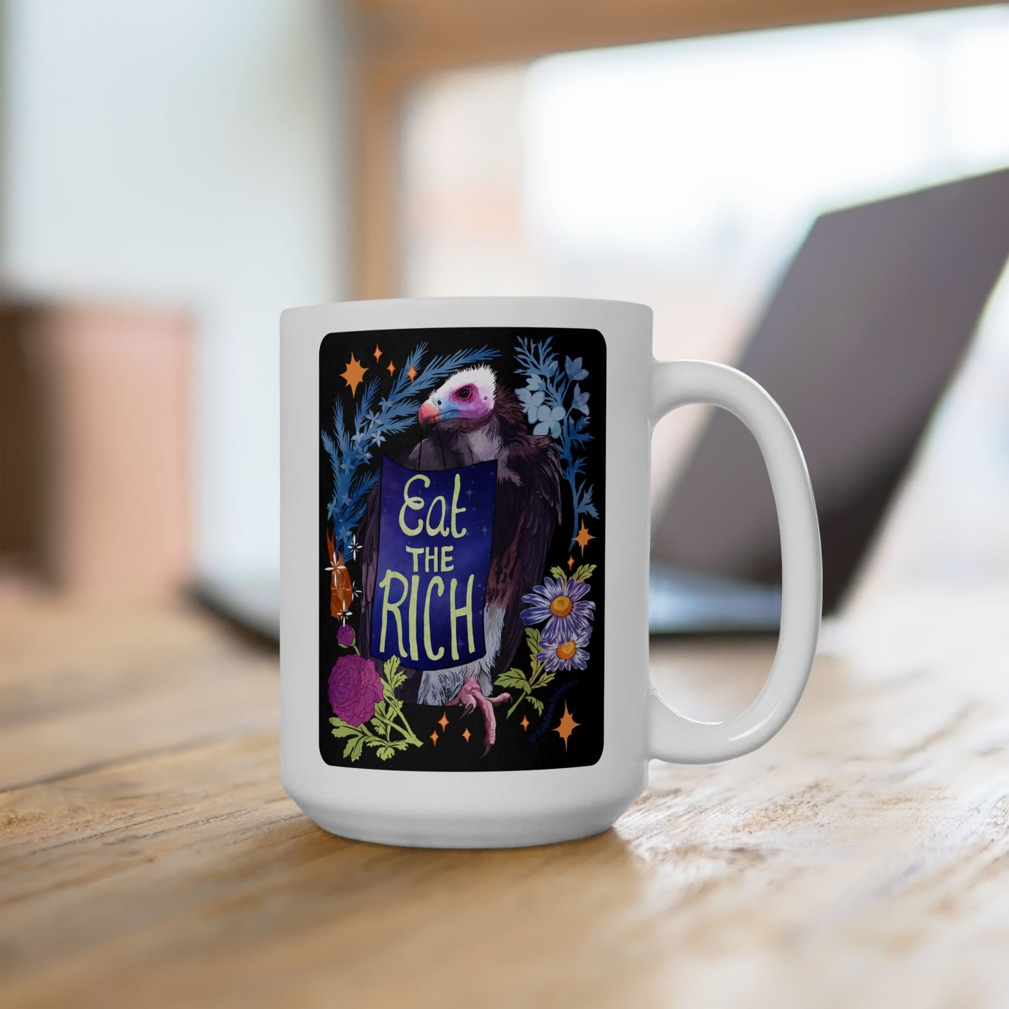 Eat The Rich: Feminist Mug