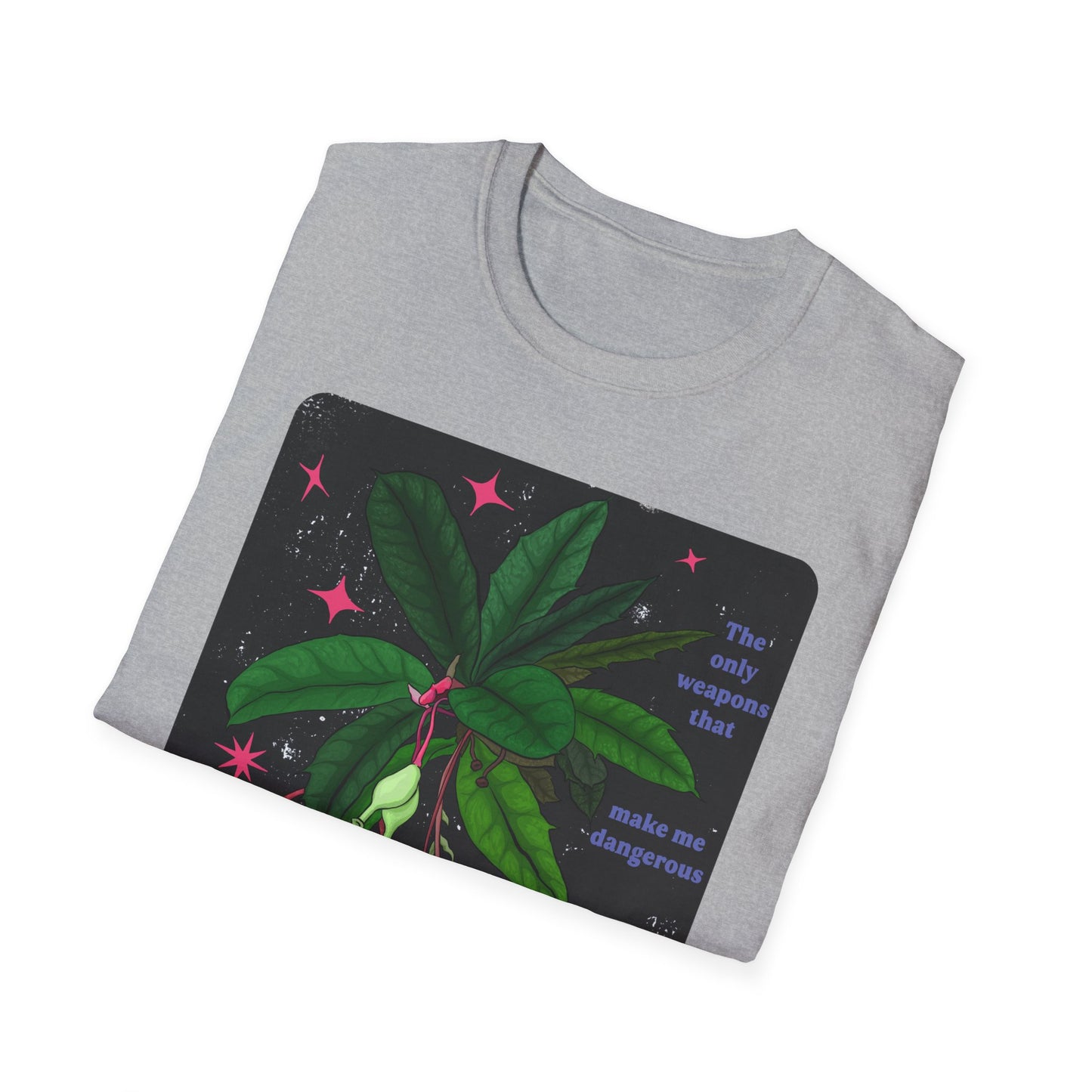 The only weapons that make me dangerous are my mind, my mouth and pride, Angela Davis: Feminist Shirt