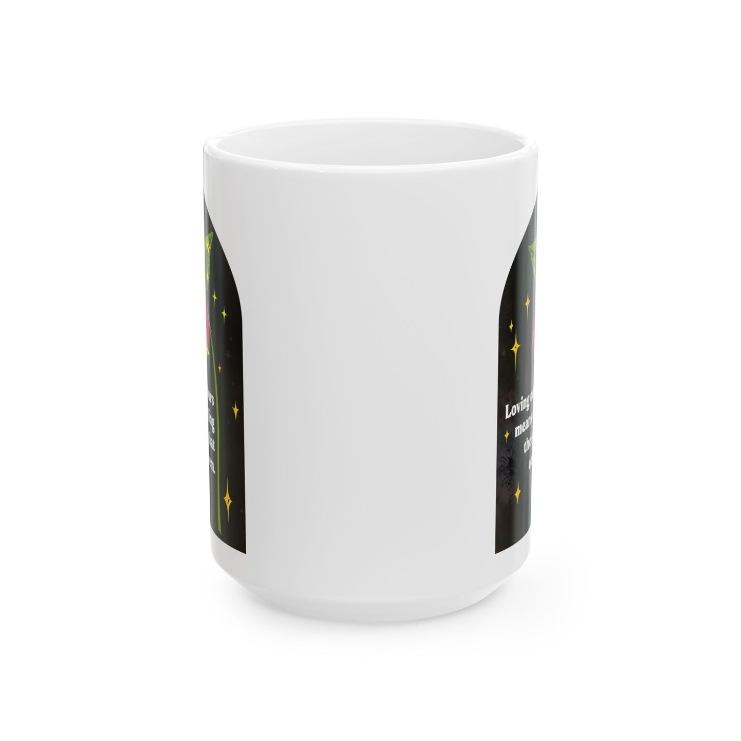 Loving our neighbors means dismantling the systems that oppress them: Feminist Mug
