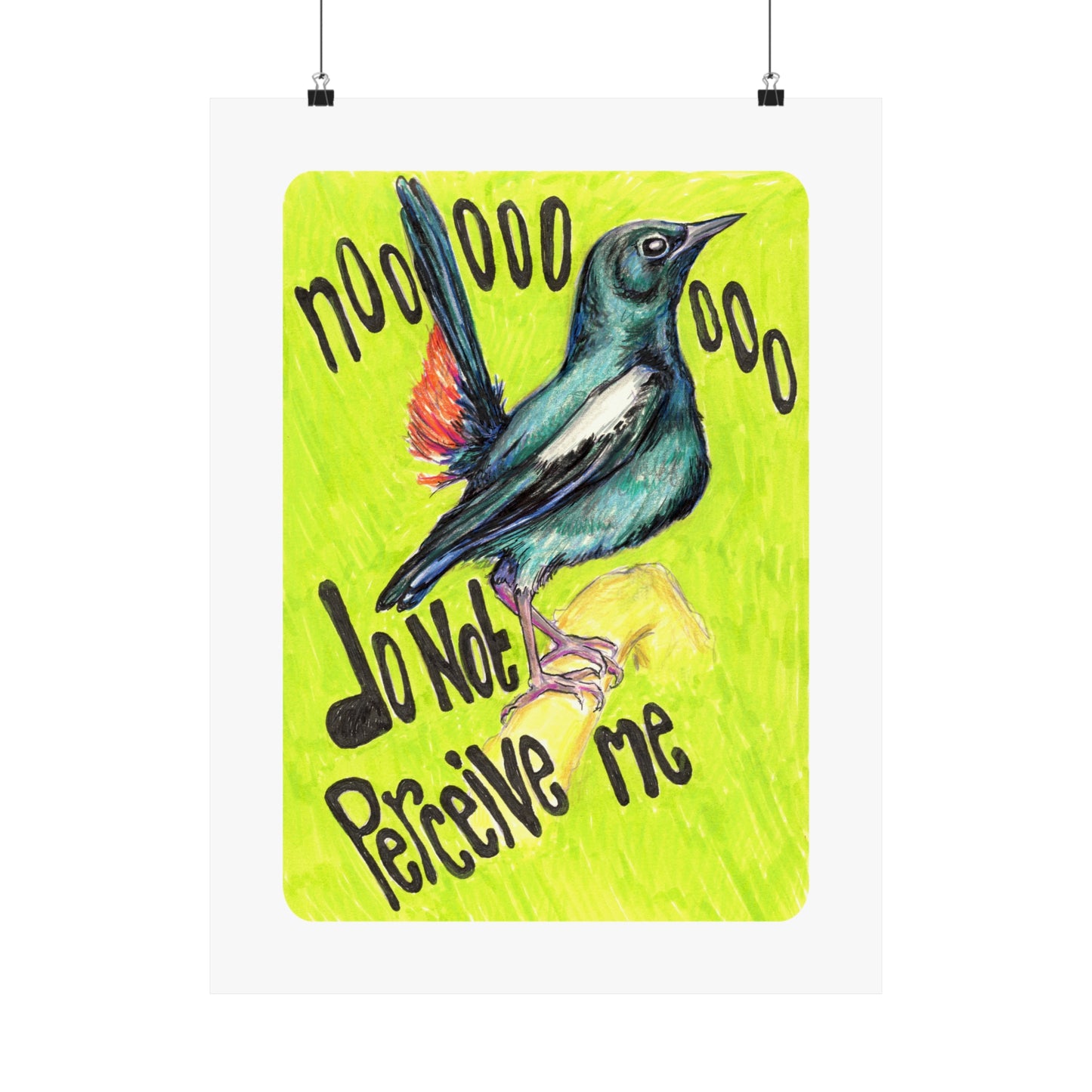 No Do Not Perceive Me: Mental Health Art