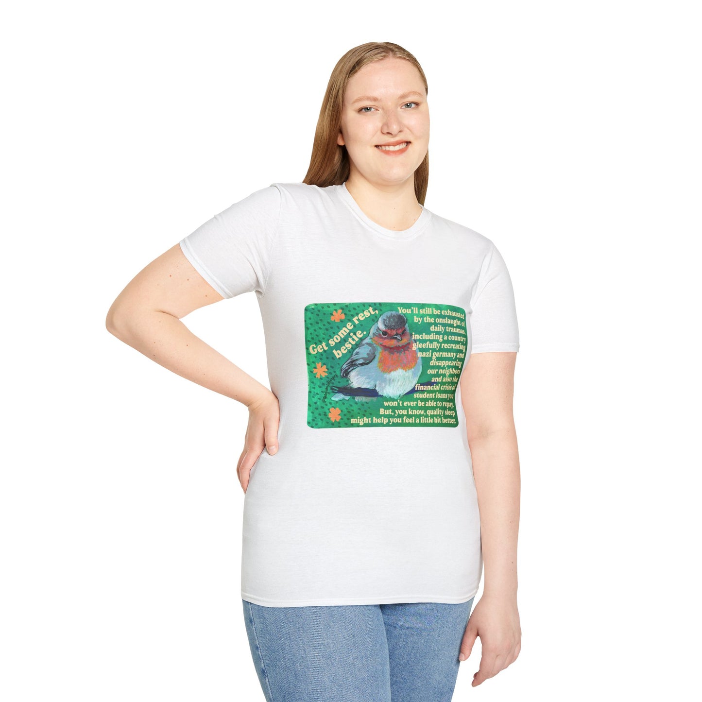 Get Some Rest Bestie: Feminist Shirt