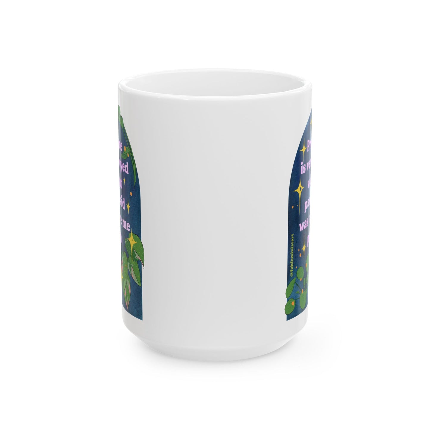 present me is very annoyed with what past me said was a future me problem: mental health mug