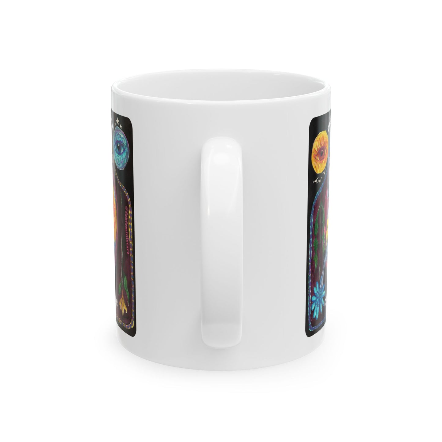 Migration Is An Act Of Courage: Feminist Mug
