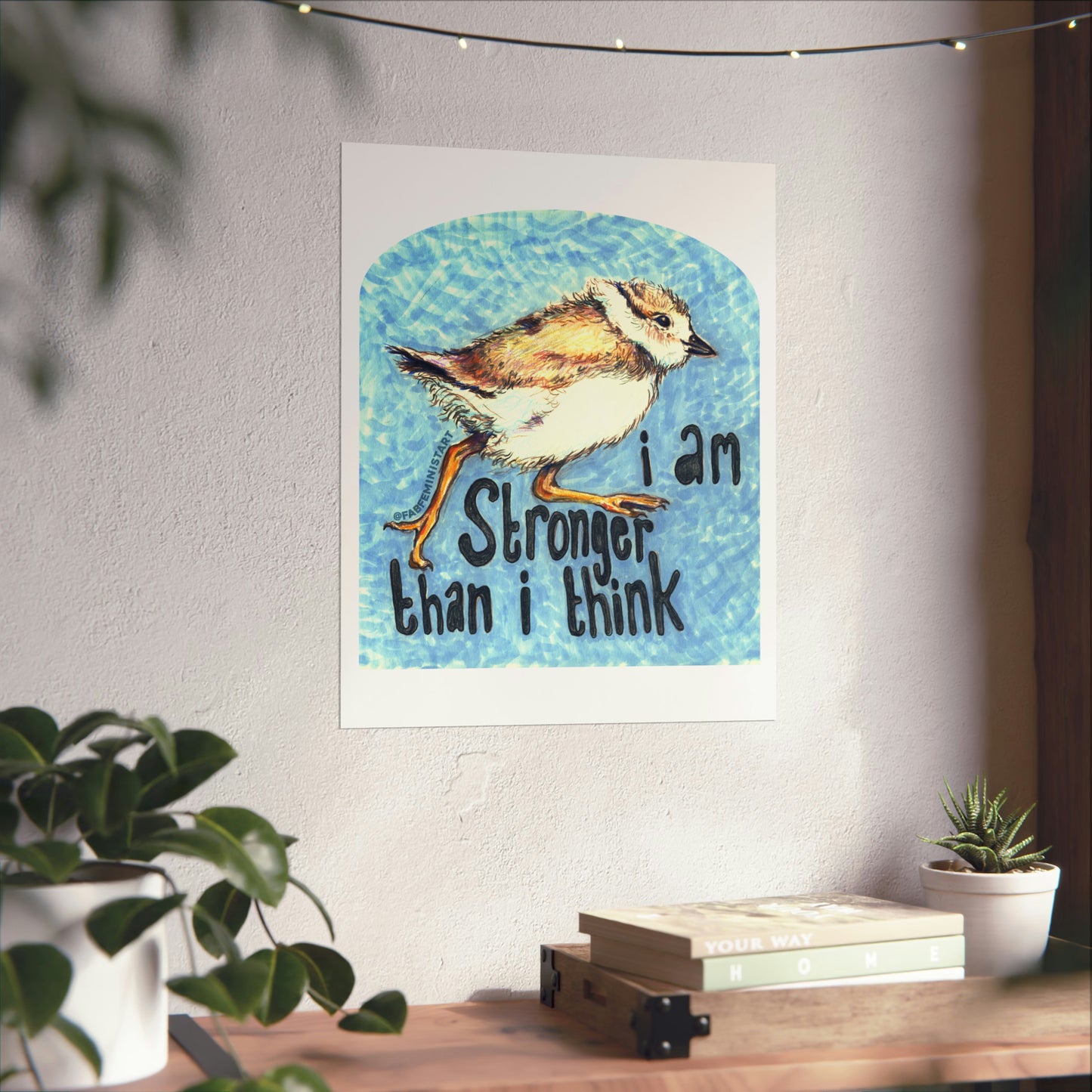 I Am Stronger Than I Think: Mental Health Art